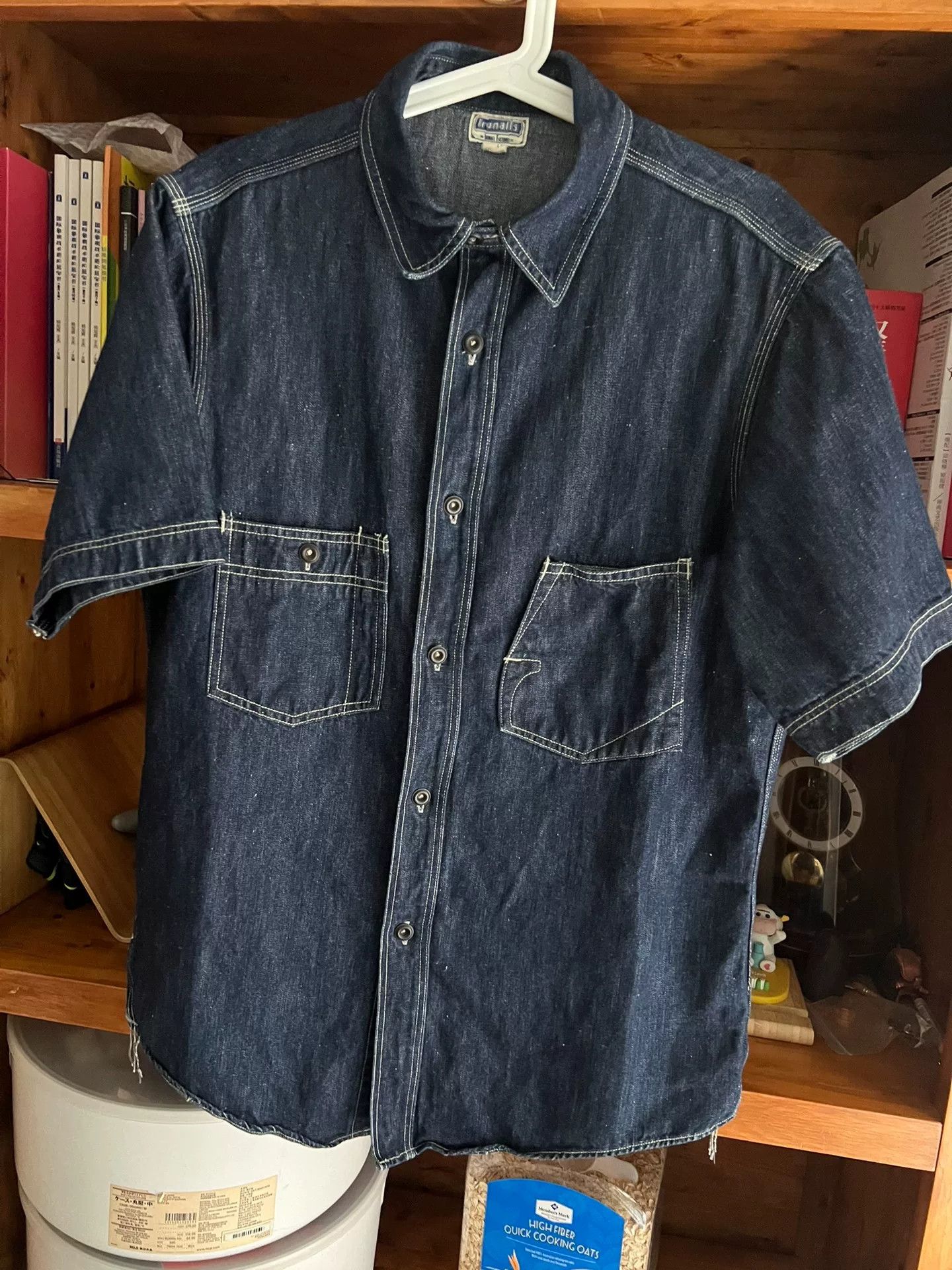 Freewheelers limited edition iron-buttoned denim shirt Size US L / EU 52-54 / 3 - 3 Thumbnail