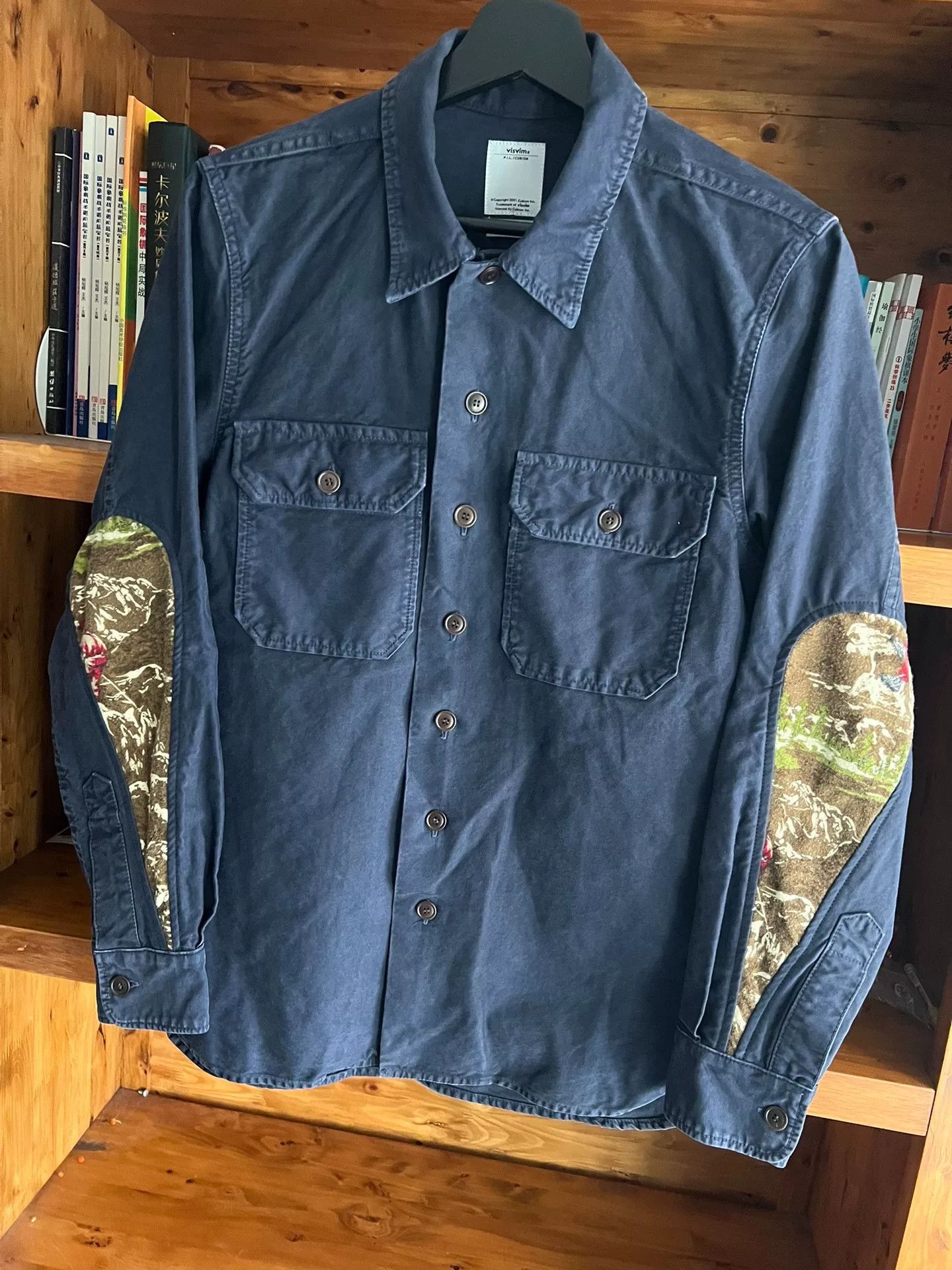 Visvim visvim blue dye vintage work shirt Size US M / EU 48-50 / 2 - 3 Thumbnail