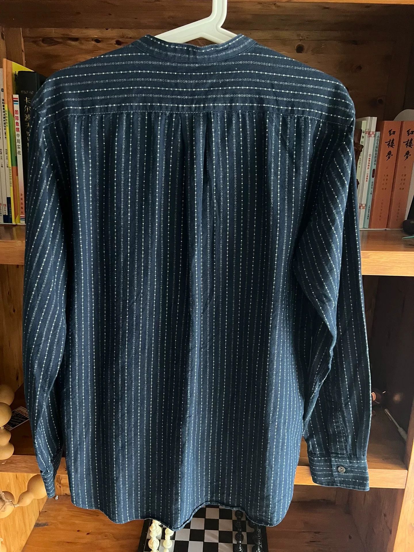 Stevenson Overall Co. indigo stripe shirt by stevenson overall co Size US L / EU 52-54 / 3 - 8 Thumbnail