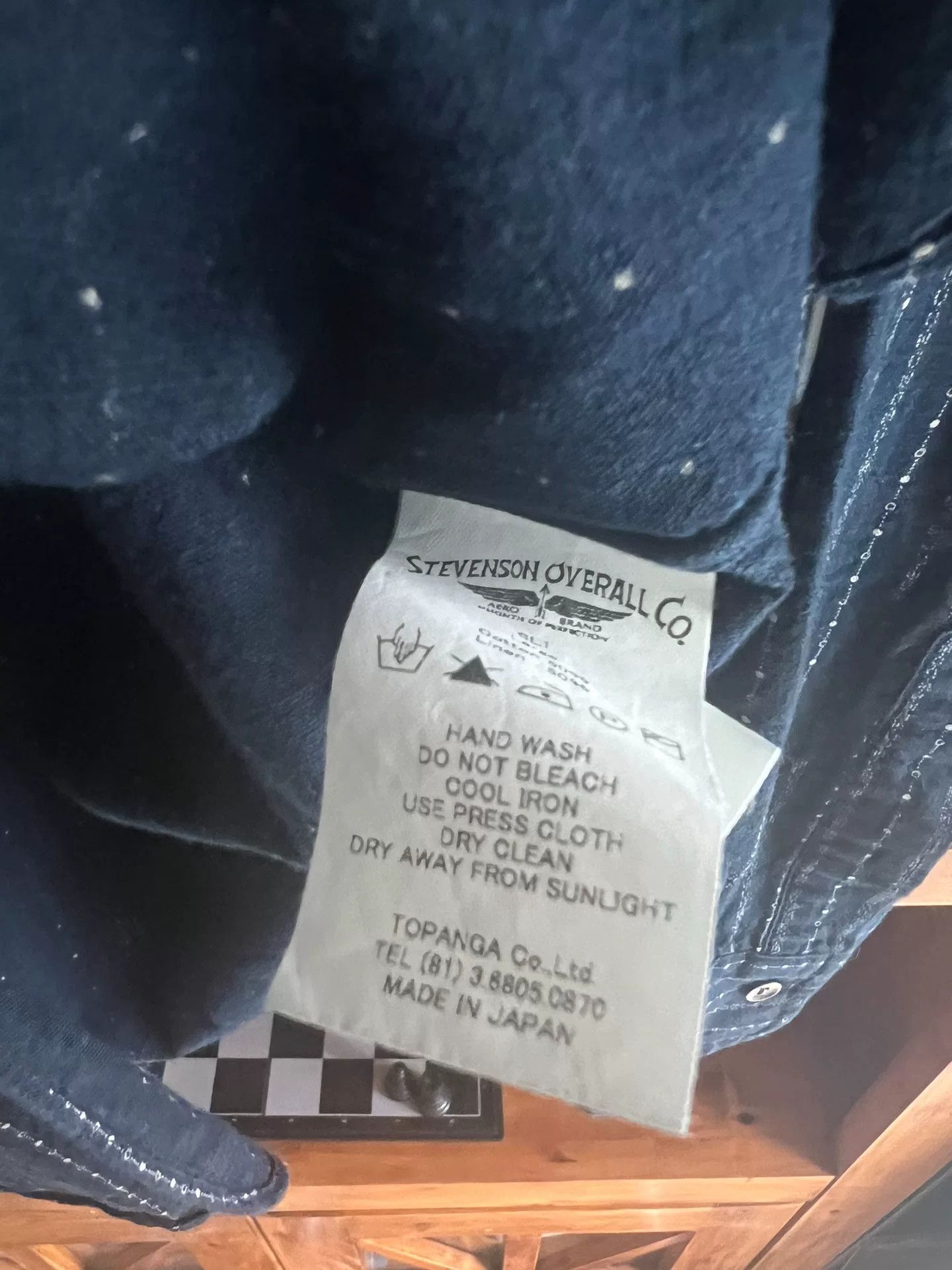 Stevenson Overall Co. indigo stripe shirt by stevenson overall co Size US L / EU 52-54 / 3 - 5 Thumbnail