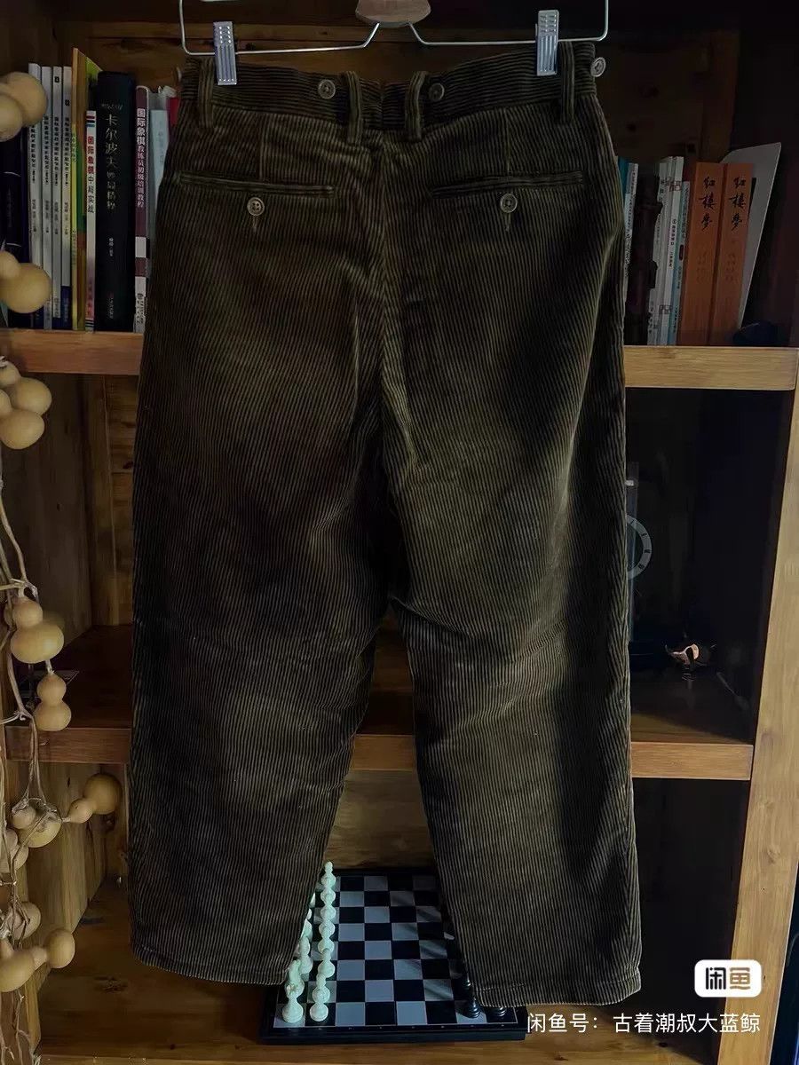 Nigel Cabourn Nigel Cabourn Corduroy Strap Pants Size 28 Size US 28 / EU 44 - 2 Thumbnail