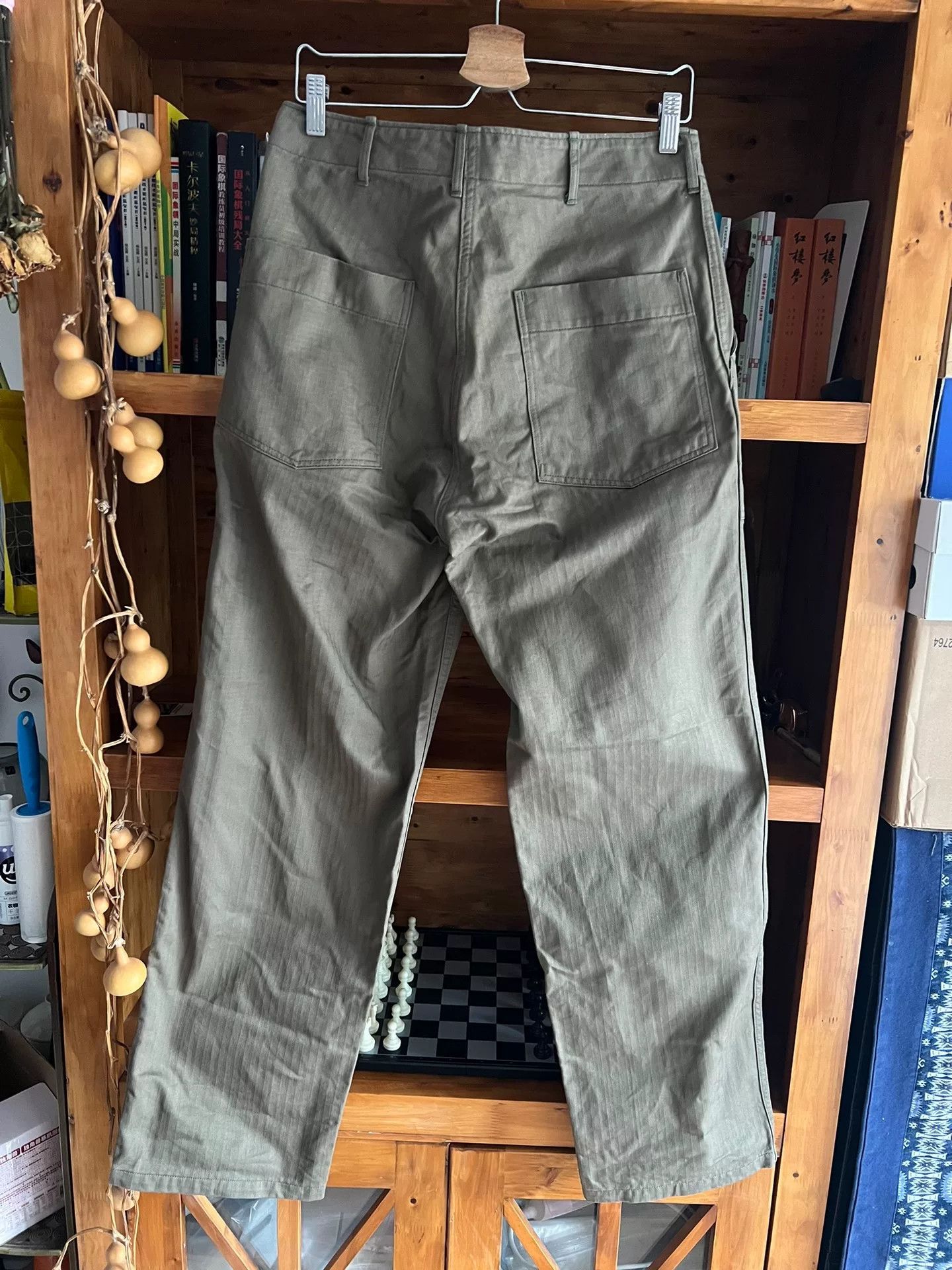 RRL Ralph Lauren Jelado CM47 Baker Pants Vintage Military Style Size US 32 / EU 48 - 7 Thumbnail