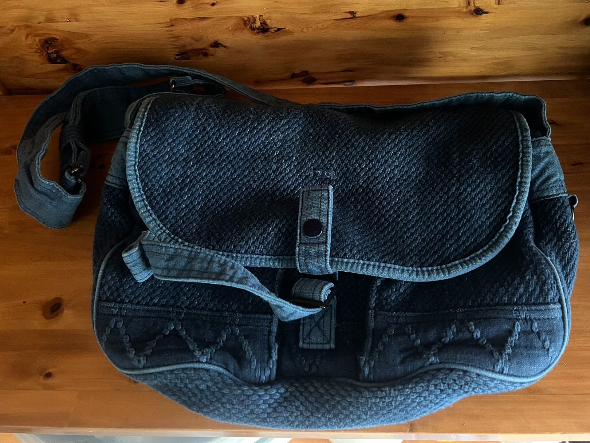 Porter Classic porter classic kendo shoulder bag blue dye Size ONE SIZE - 3 Thumbnail