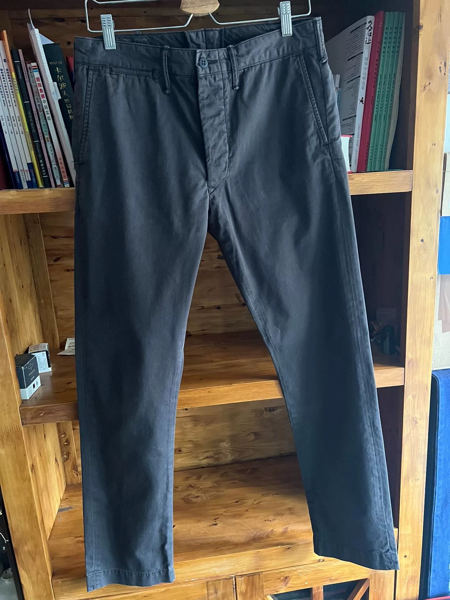 RRL Ralph Lauren RRL Double RL Gray Black Casual Pants Size US 31 - 2 Thumbnail