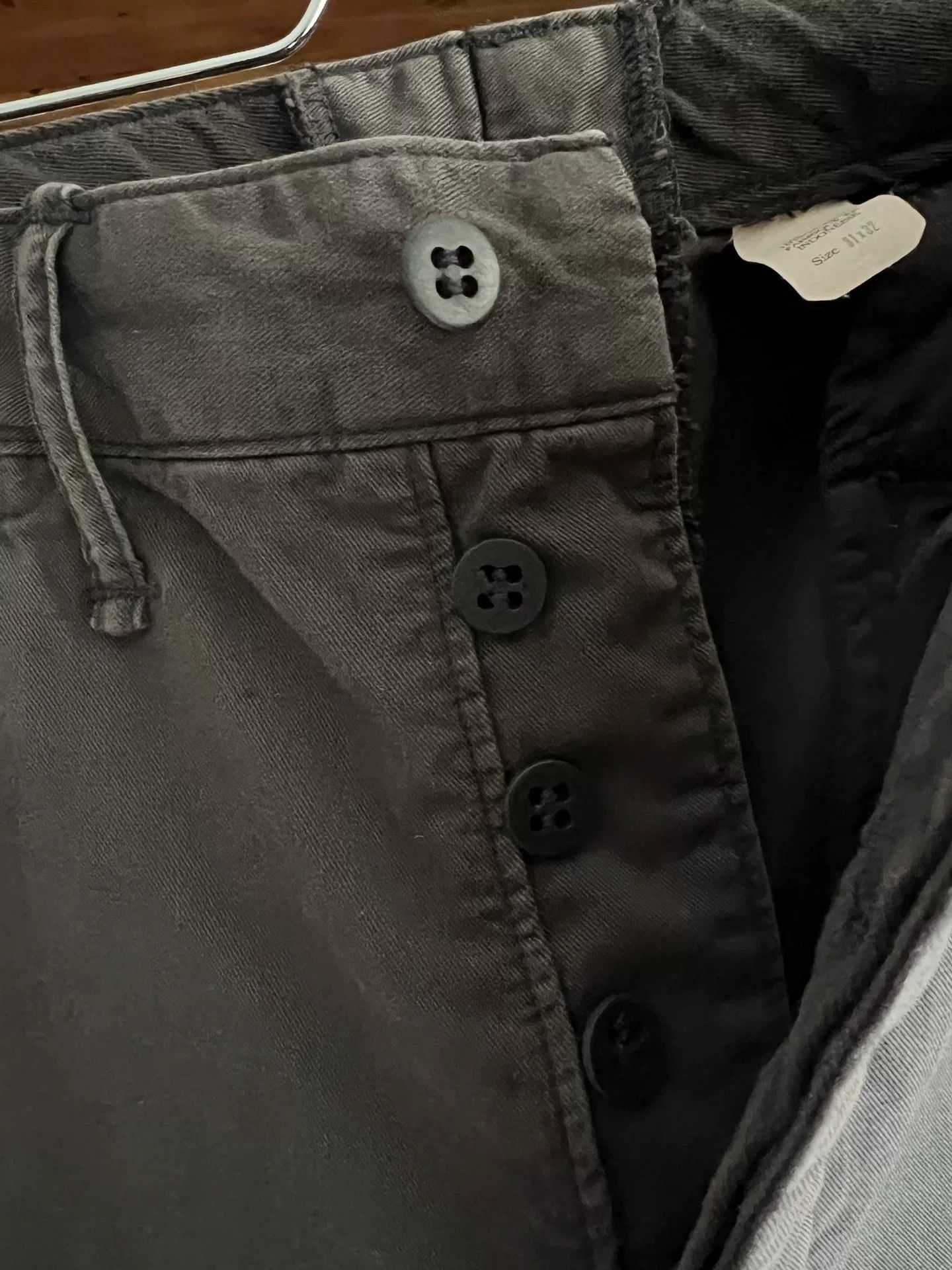 RRL Ralph Lauren RRL Double RL Gray Black Casual Pants Size US 31 - 5 Thumbnail