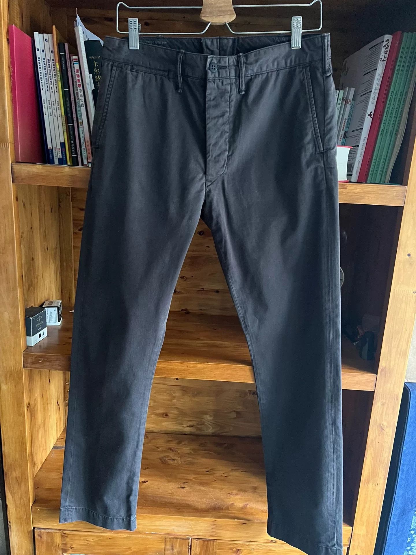RRL Ralph Lauren RRL Double RL Gray Black Casual Pants Size US 31 - 3 Thumbnail