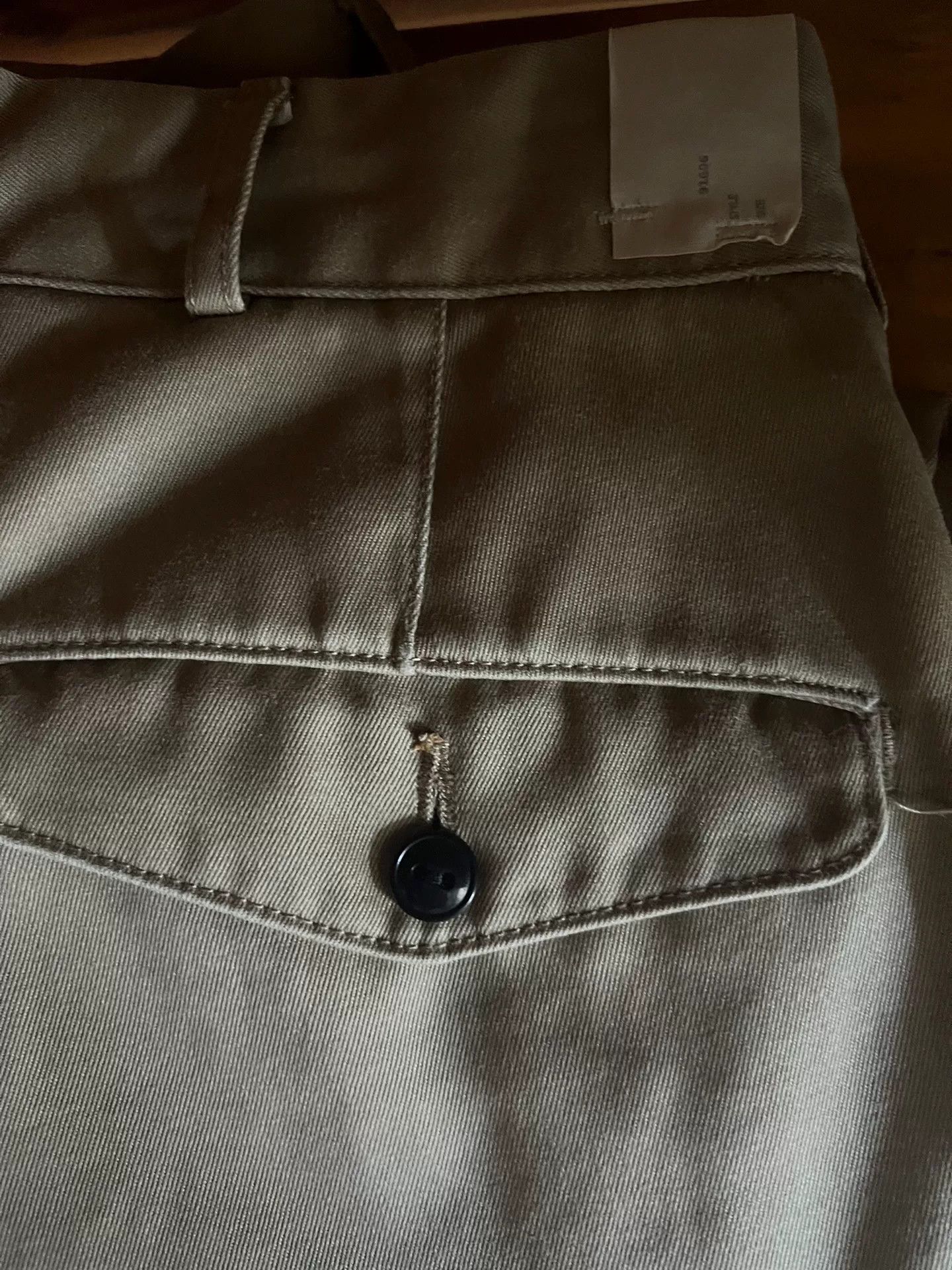 N.Hoolywood khaki pants with custom zipper details Size US 32 / EU 48 - 9 Thumbnail