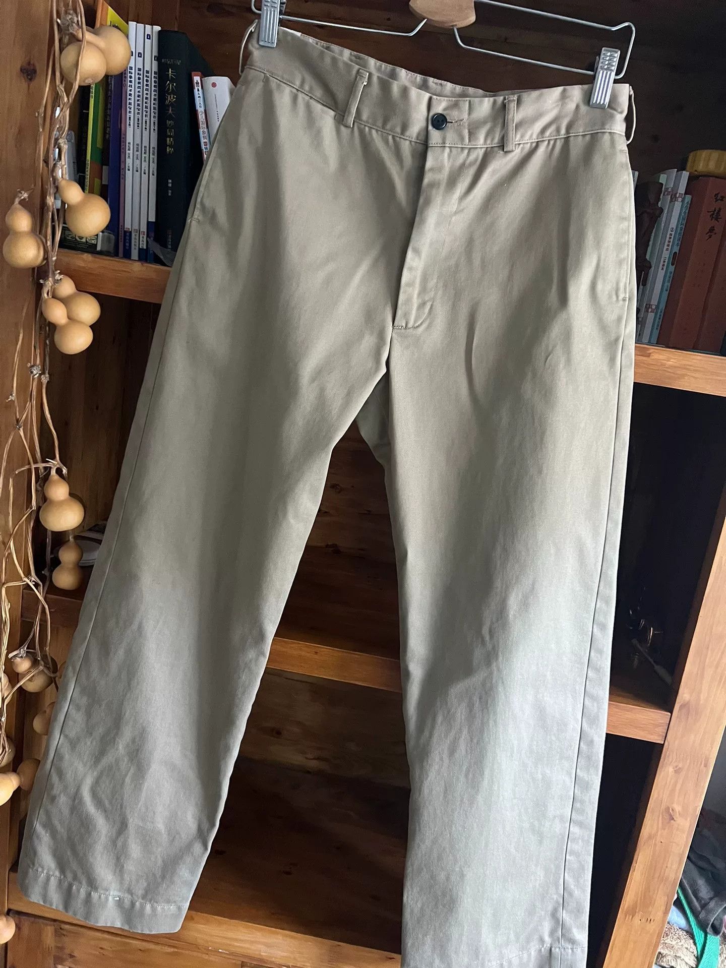 N.Hoolywood khaki pants with custom zipper details Size US 32 / EU 48 - 3 Thumbnail