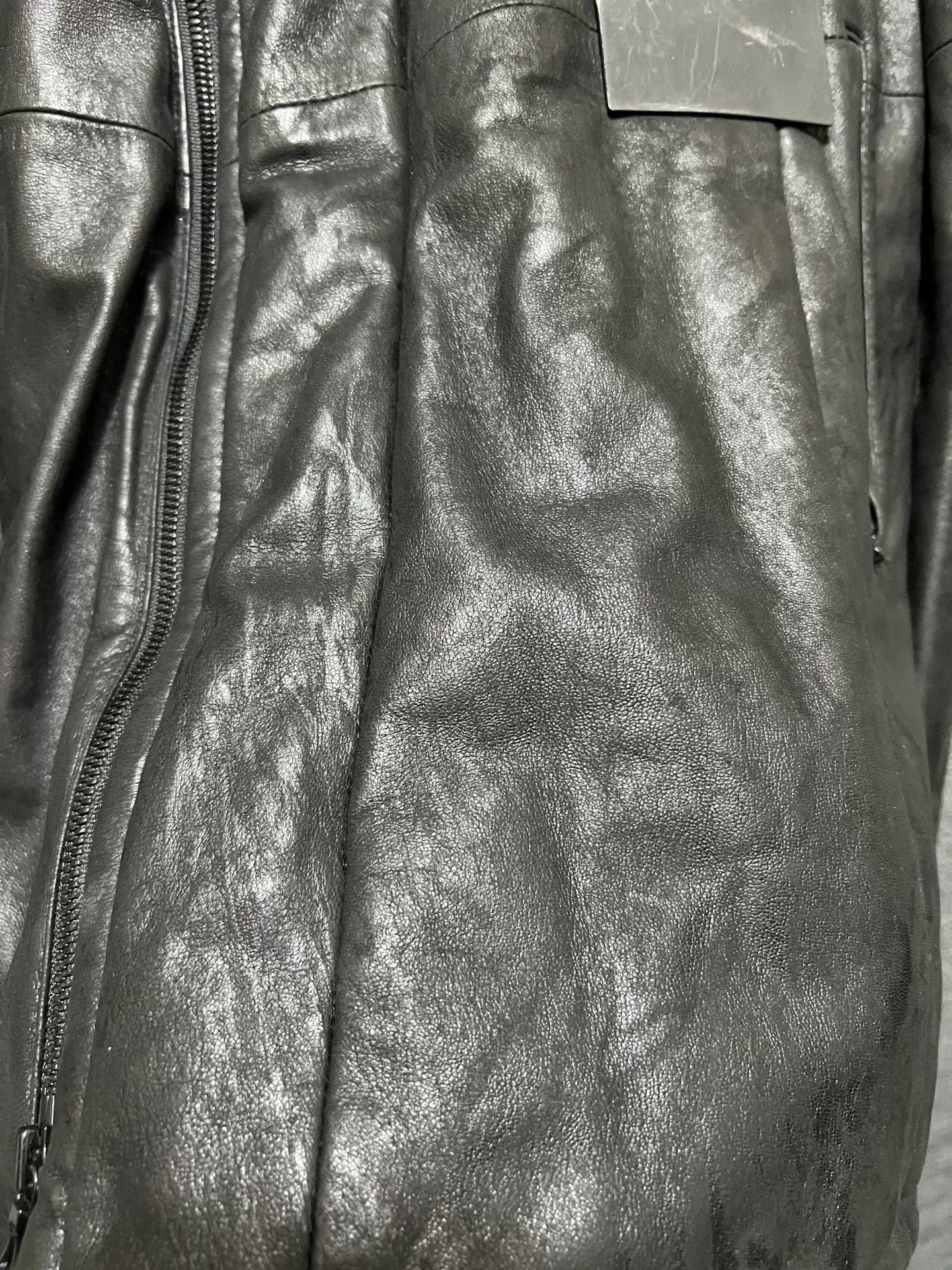 Julius avant-garde leather jacket with metal elements Size US M / EU 48-50 / 2 - 5 Thumbnail