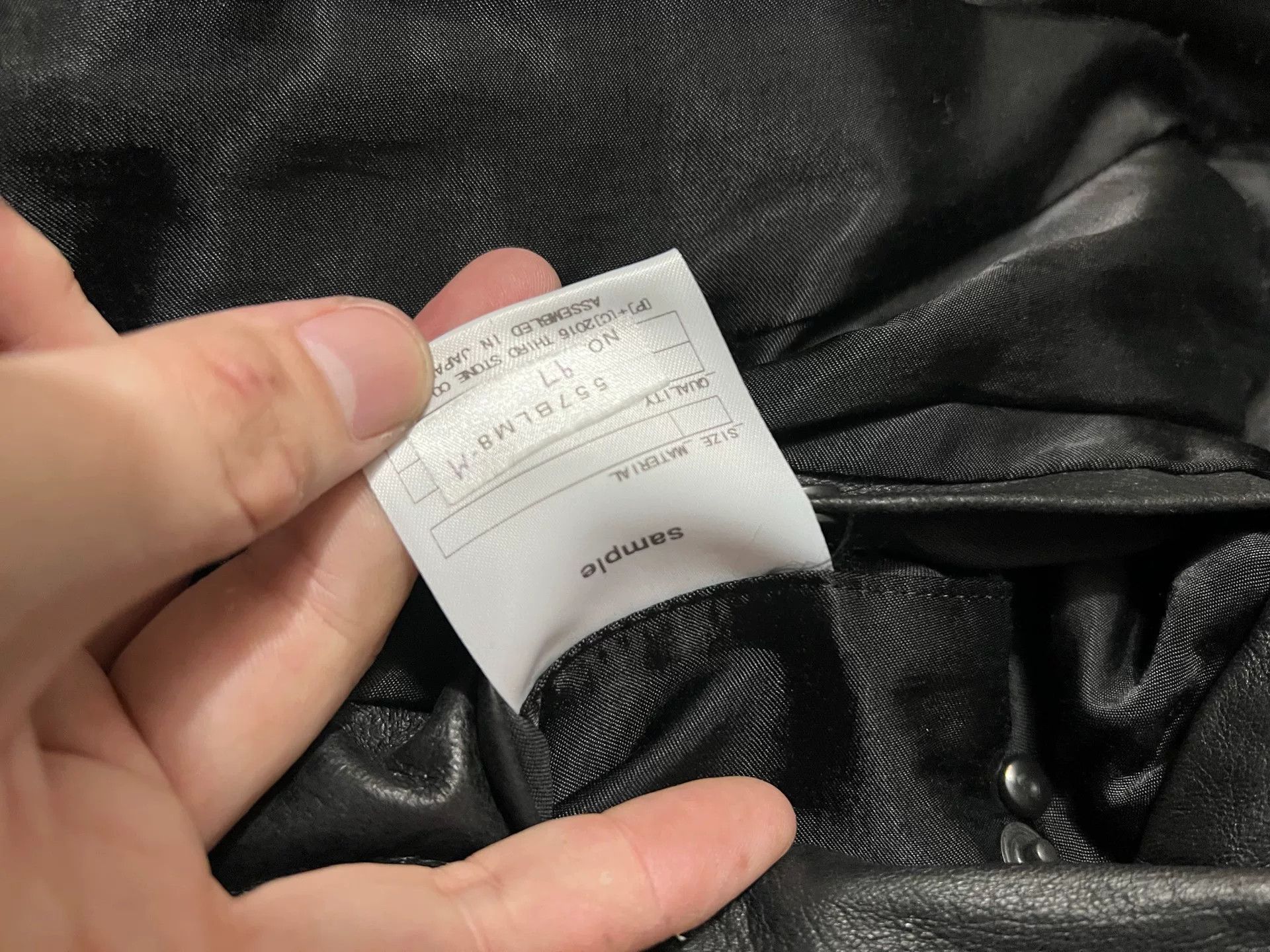 Julius avant-garde leather jacket with metal elements Size US M / EU 48-50 / 2 - 7 Thumbnail