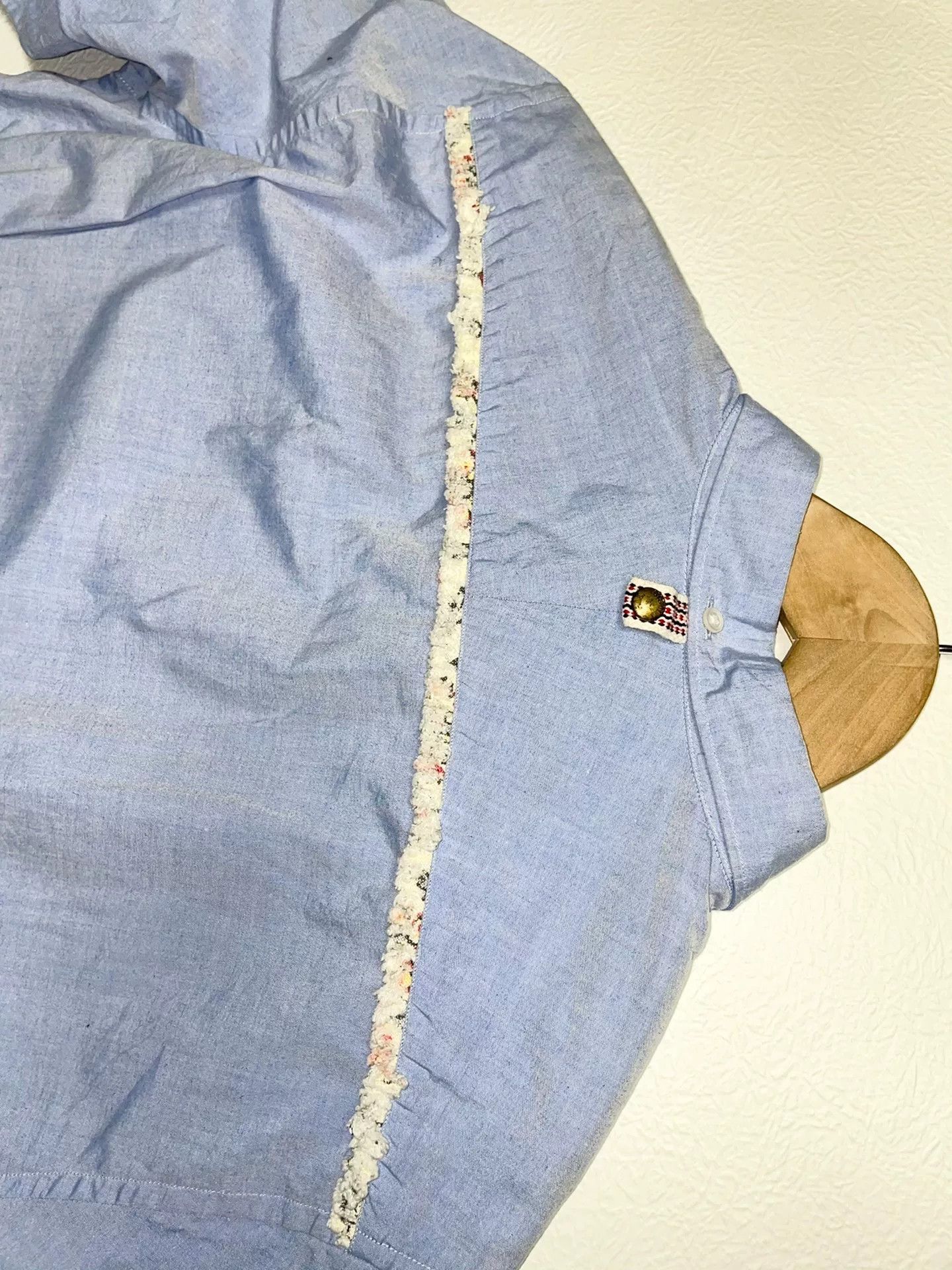 Visvim visvim floral tassel patchwork shirt Size US M / EU 48-50 / 2 - 5 Thumbnail