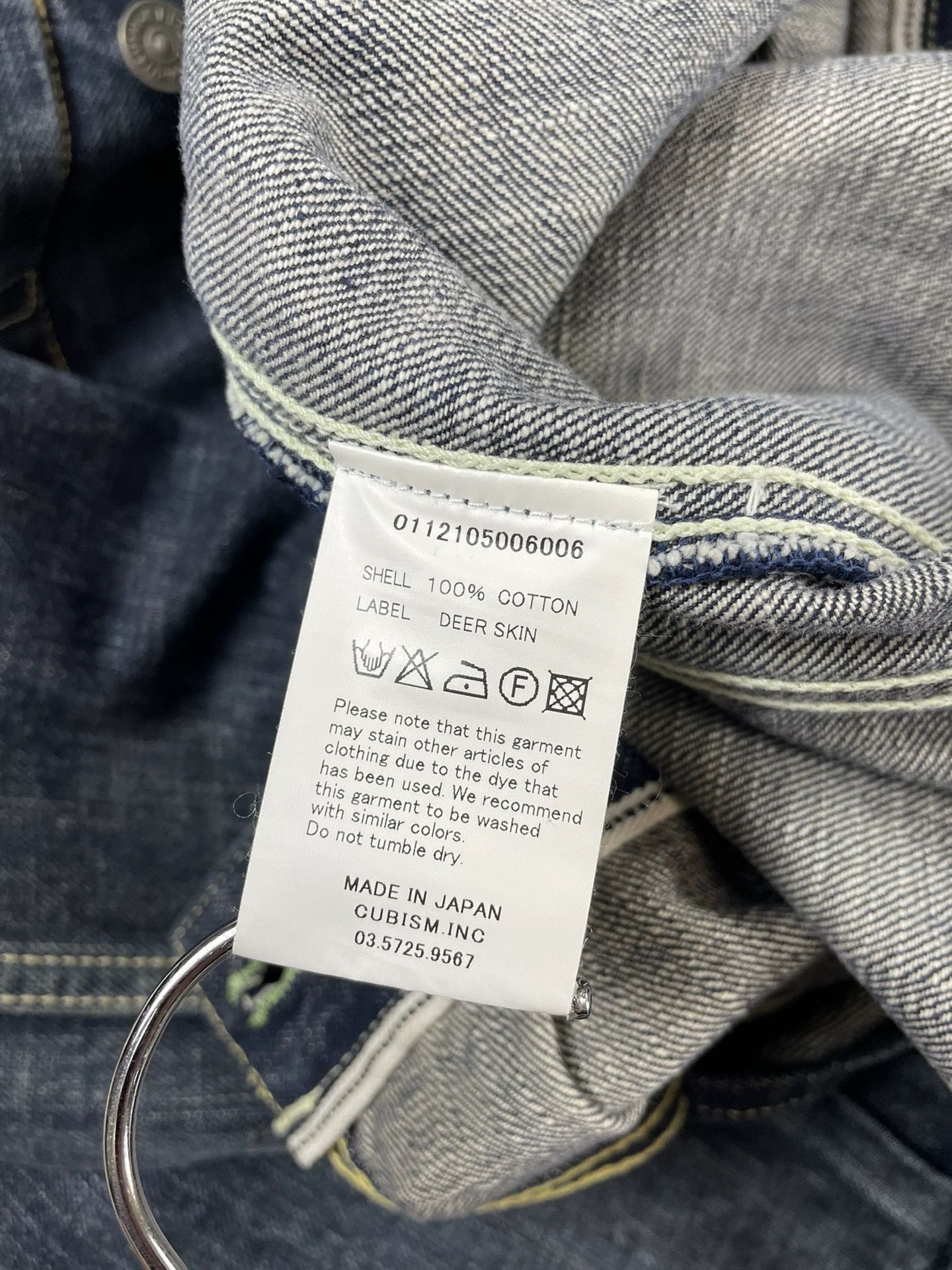 Visvim visvim damaged denim jacket in natural dye Size US M / EU 48-50 / 2 - 8 Thumbnail