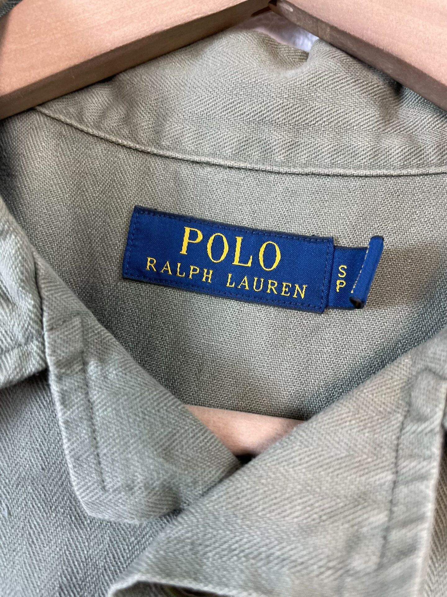 Polo Ralph Lauren embroidered herringbone work shirt jacket Size US S / EU 44-46 / 1 - 6 Thumbnail