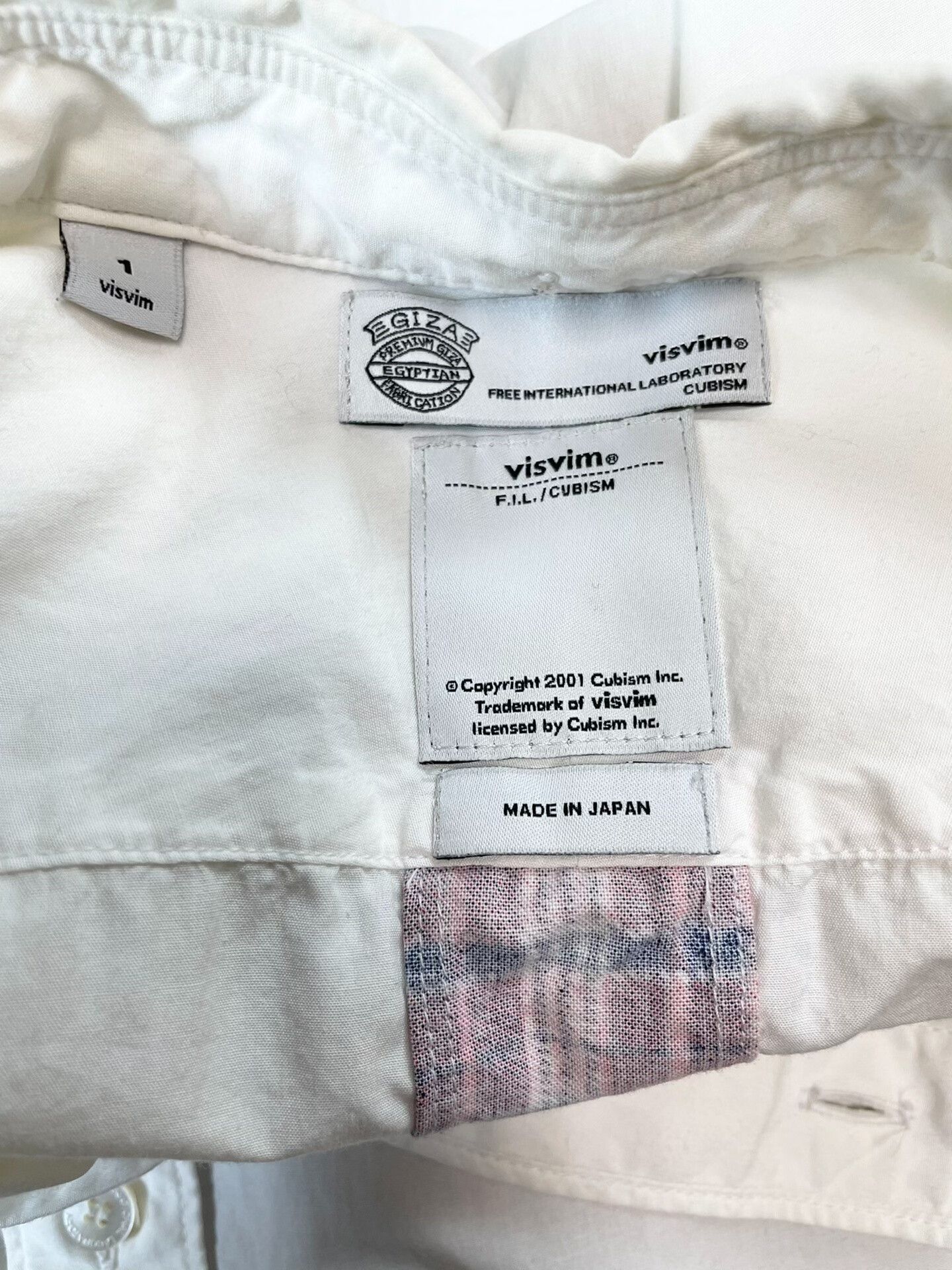 Visvim visvim giza patchwork shirt for casual wear Size US M / EU 48-50 / 2 - 4 Thumbnail