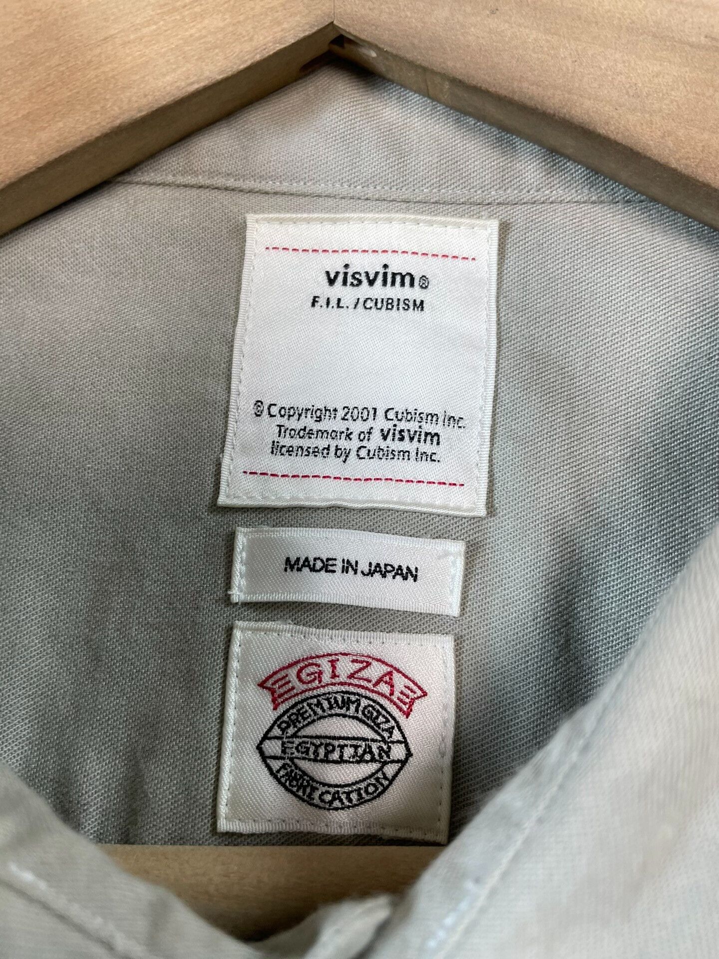 Visvim visvim albacore long sleeve shirt giza ox Size US M / EU 48-50 / 2 - 8 Thumbnail
