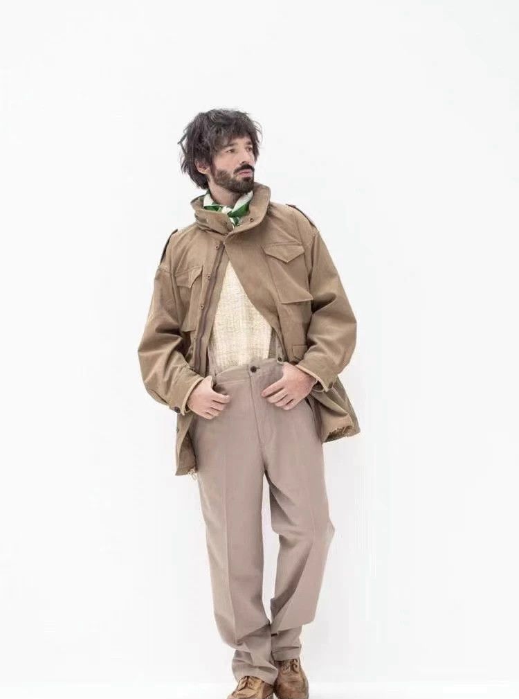Visvim visvim tussar silk vest in beige Size US M / EU 48-50 / 2 - 9 Thumbnail