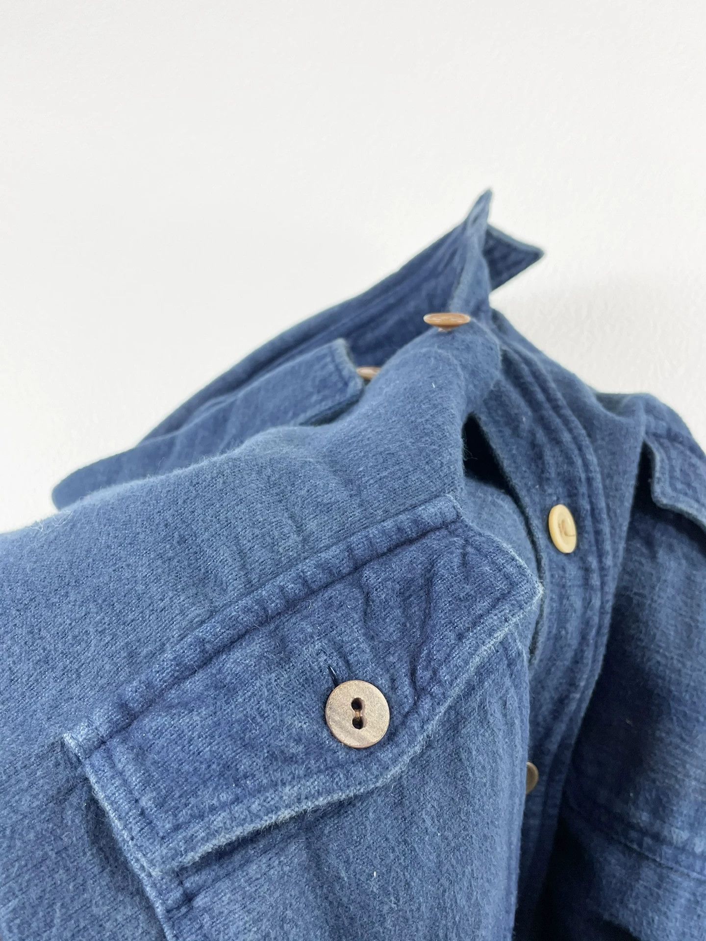 Visvim visvim black elk kofu initial design shirt Size US L / EU 52-54 / 3 - 6 Thumbnail