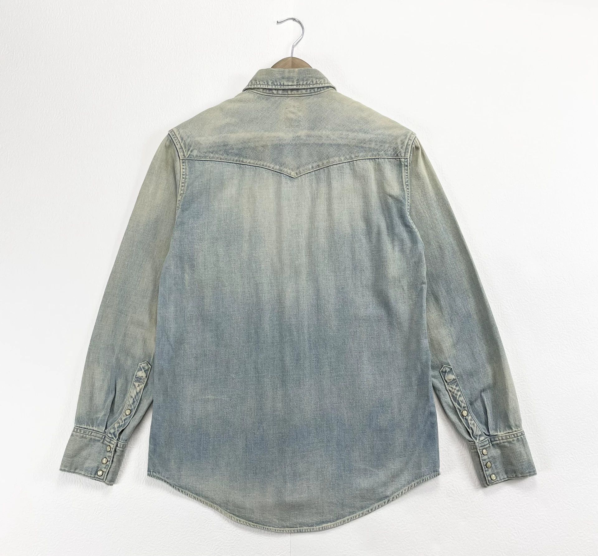 Visvim visvim ict social sculpture denim shirt Size US M / EU 48-50 / 2 - 3 Thumbnail