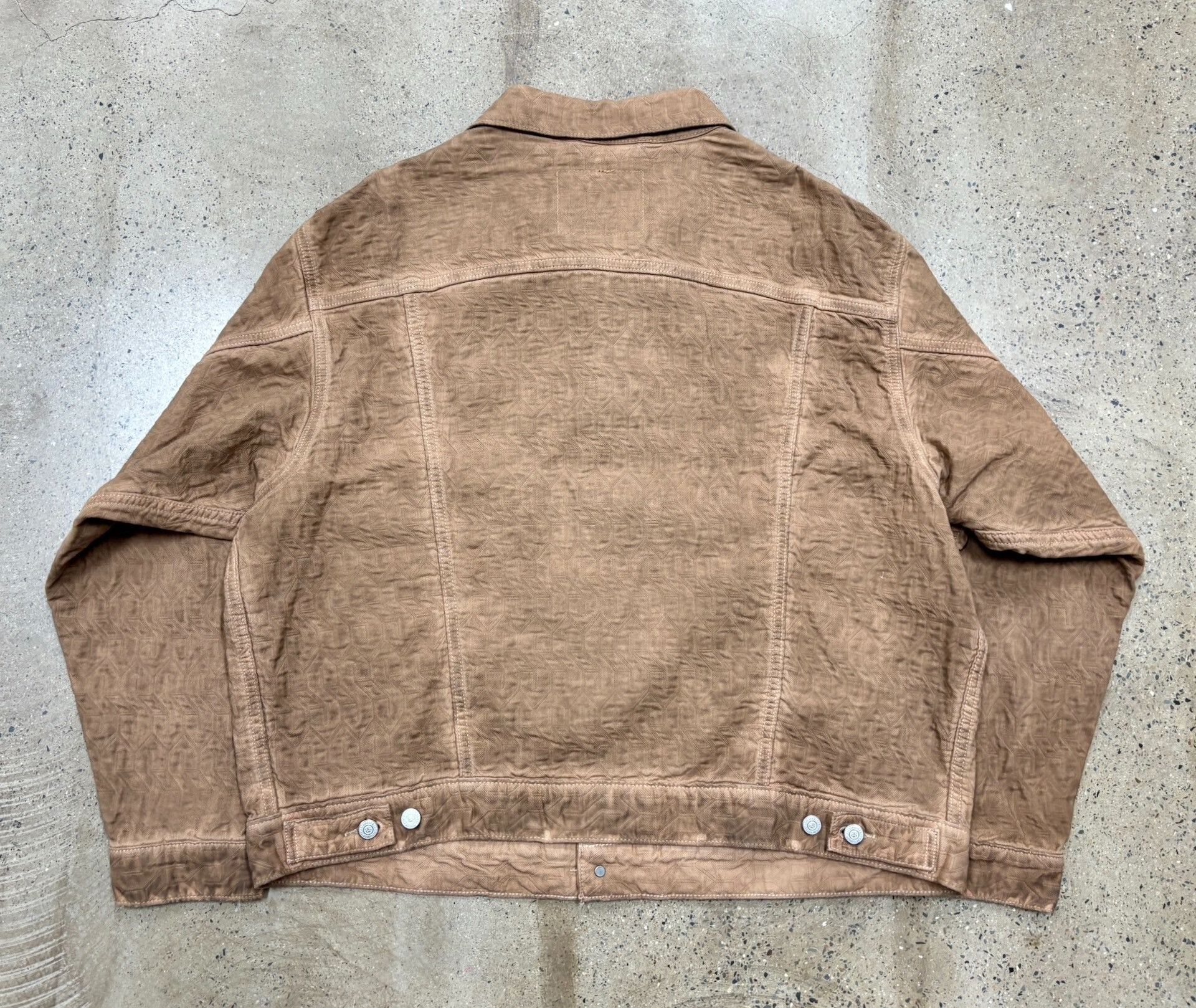 Stussy Stussy x Levis Jacquard Work Jacket Size US L / EU 52-54 / 3 - 3 Thumbnail