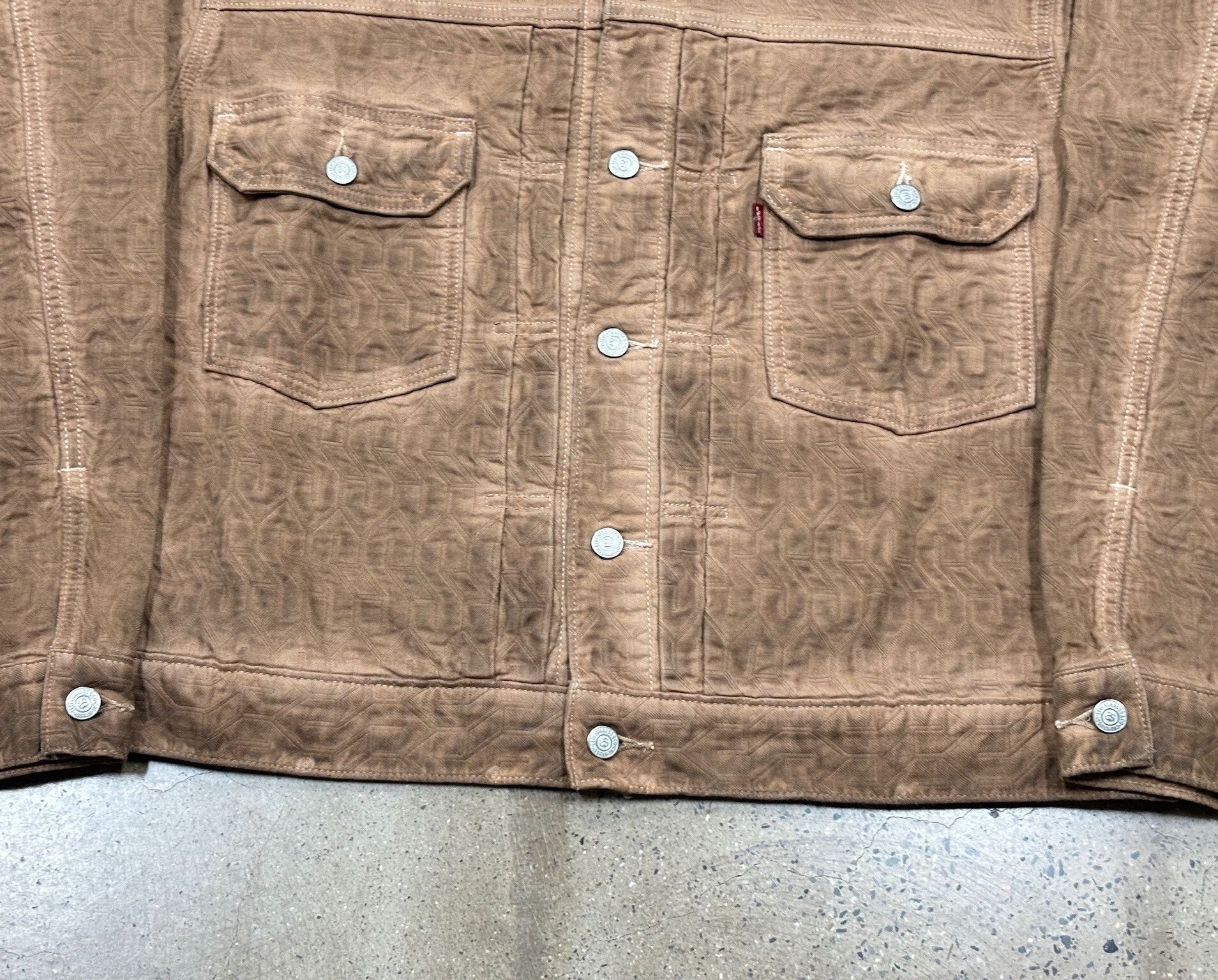 Stussy Stussy x Levis Jacquard Work Jacket Size US L / EU 52-54 / 3 - 6 Thumbnail