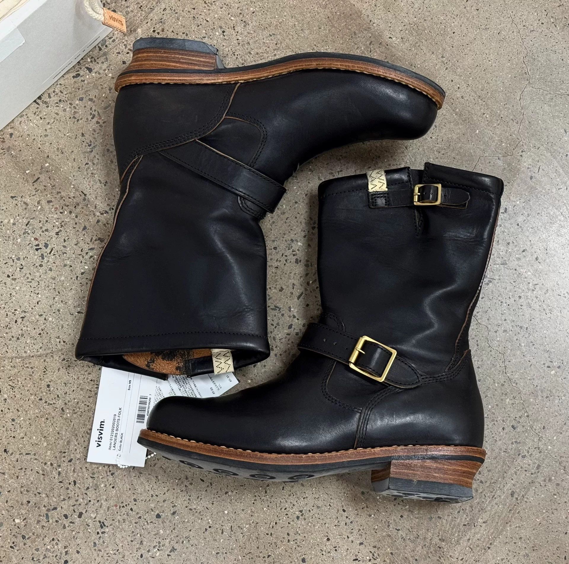 Visvim visvim landers engineer boots in black Size US 9 / EU 42 - 5 Thumbnail
