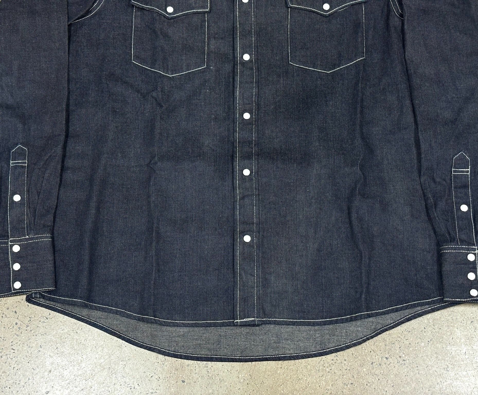 Visvim visvim social sculpture shirt mud overdyed denim Size US M / EU 48-50 / 2 - 7 Thumbnail