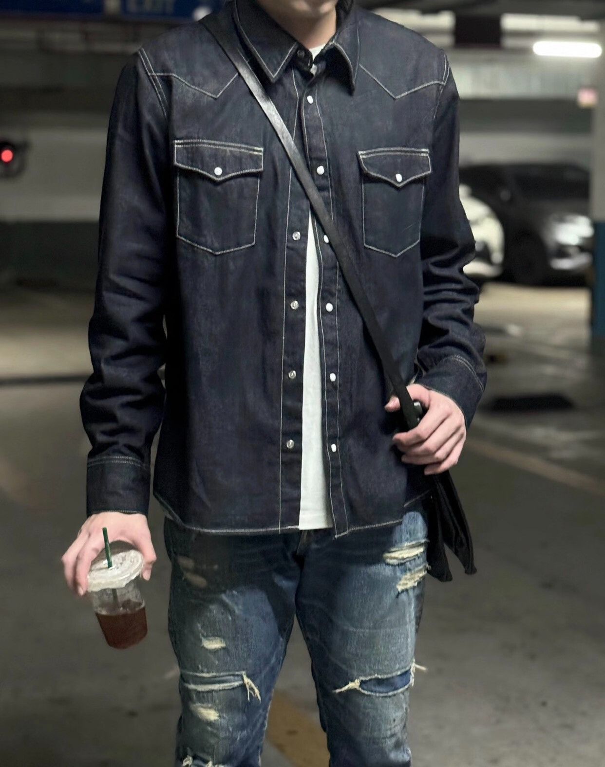 Visvim visvim social sculpture shirt mud overdyed denim Size US M / EU 48-50 / 2 - 4 Thumbnail
