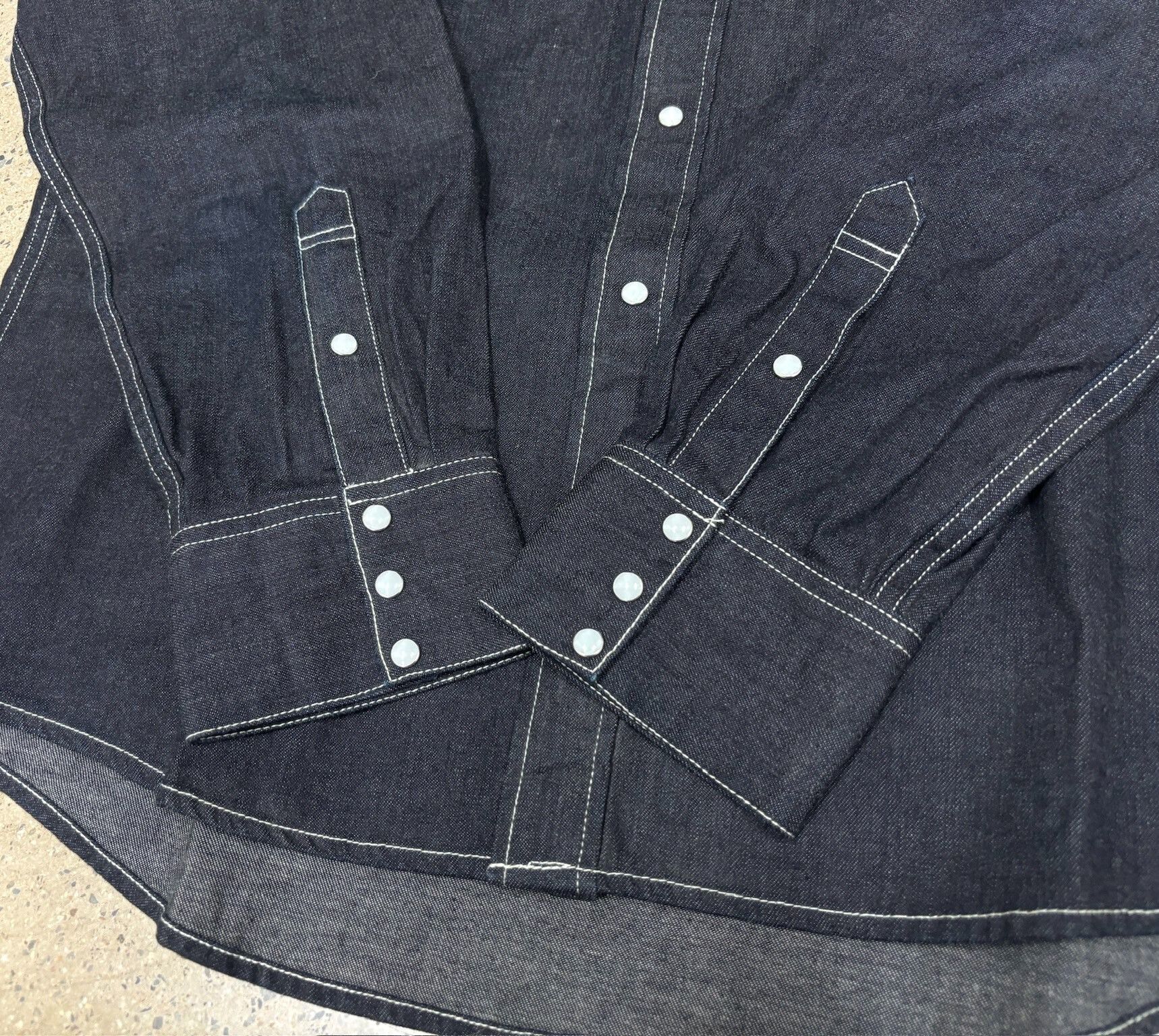 Visvim visvim social sculpture shirt mud overdyed denim Size US M / EU 48-50 / 2 - 8 Thumbnail