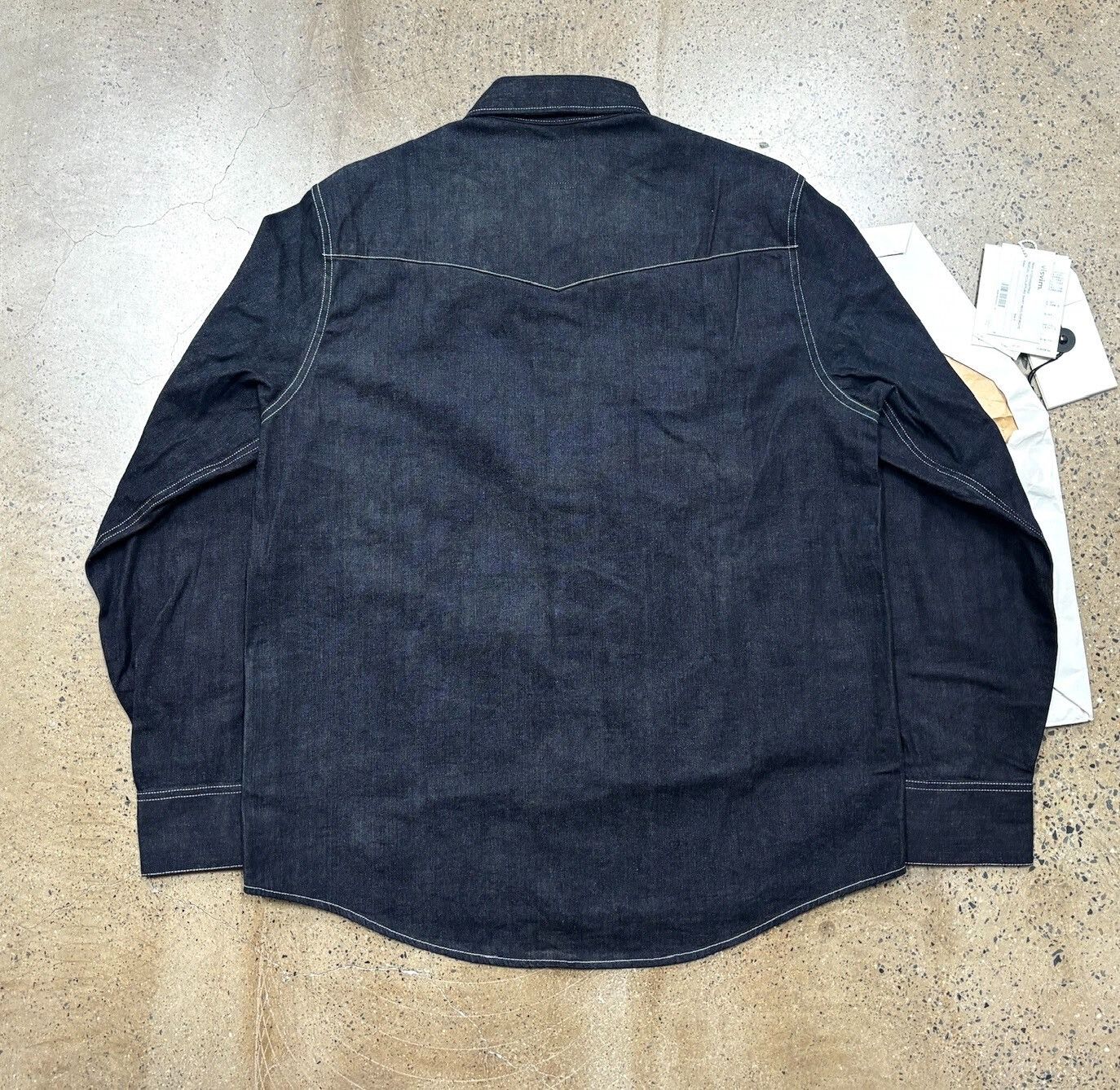 Visvim visvim social sculpture shirt mud overdyed denim Size US M / EU 48-50 / 2 - 5 Thumbnail