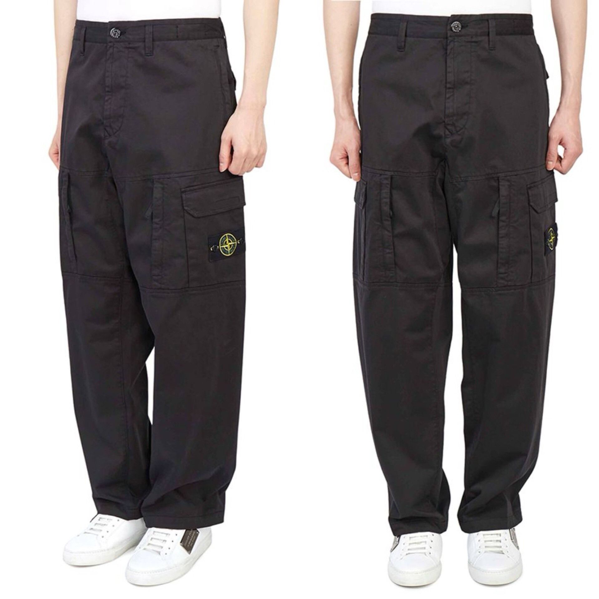 Stone Island Stone Island Wide Leg Cargo Pants Size US 30 / EU 46 - 2 Thumbnail