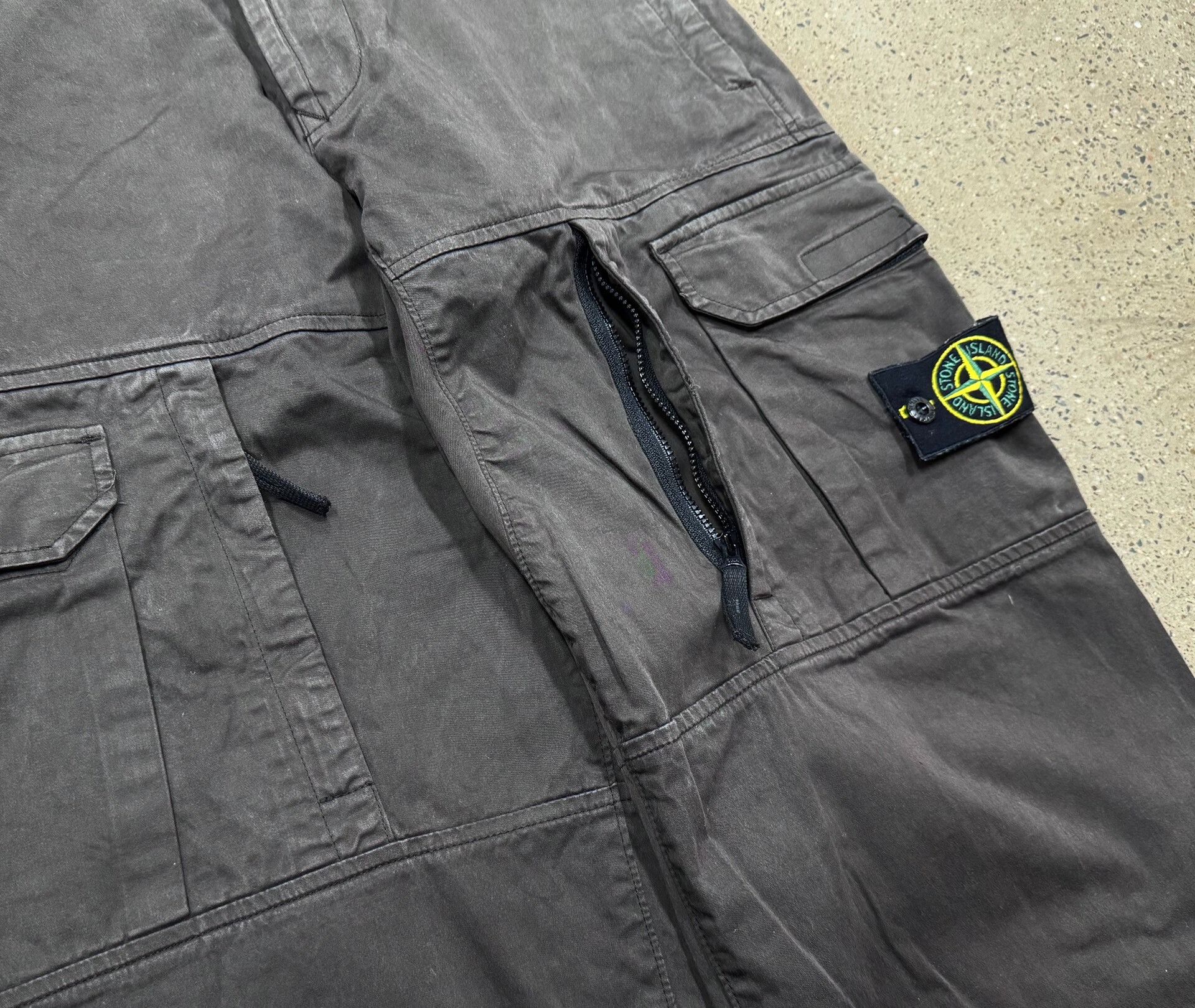 Stone Island Stone Island Wide Leg Cargo Pants Size US 30 / EU 46 - 5 Thumbnail