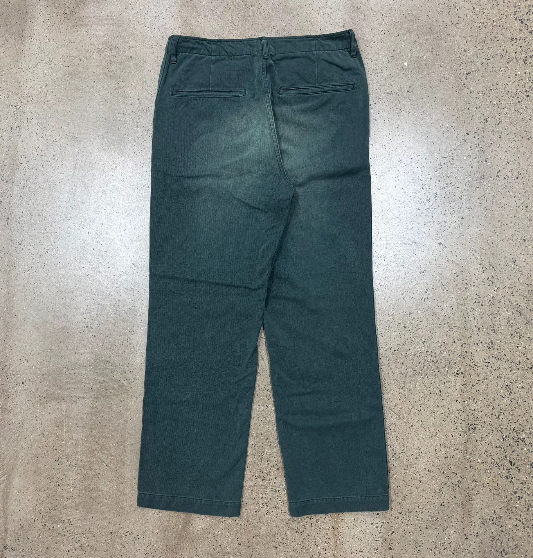Visvim visvim field chino pants in washed green Size US 31 - 7 Thumbnail