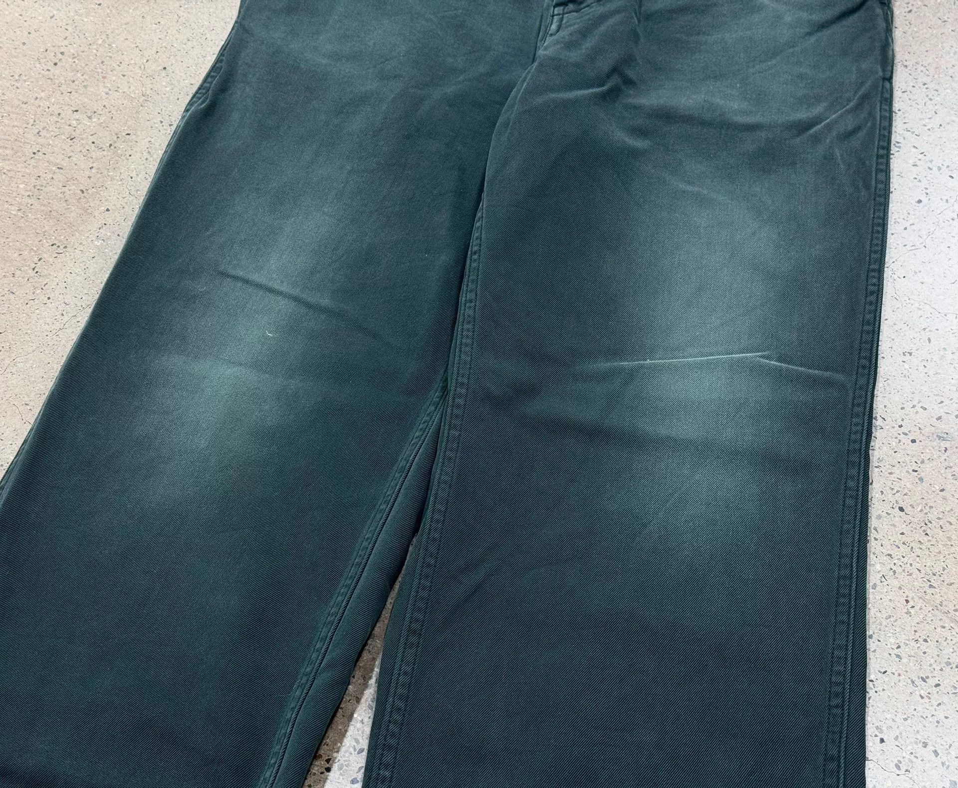 Visvim visvim field chino pants in washed green Size US 31 - 6 Thumbnail