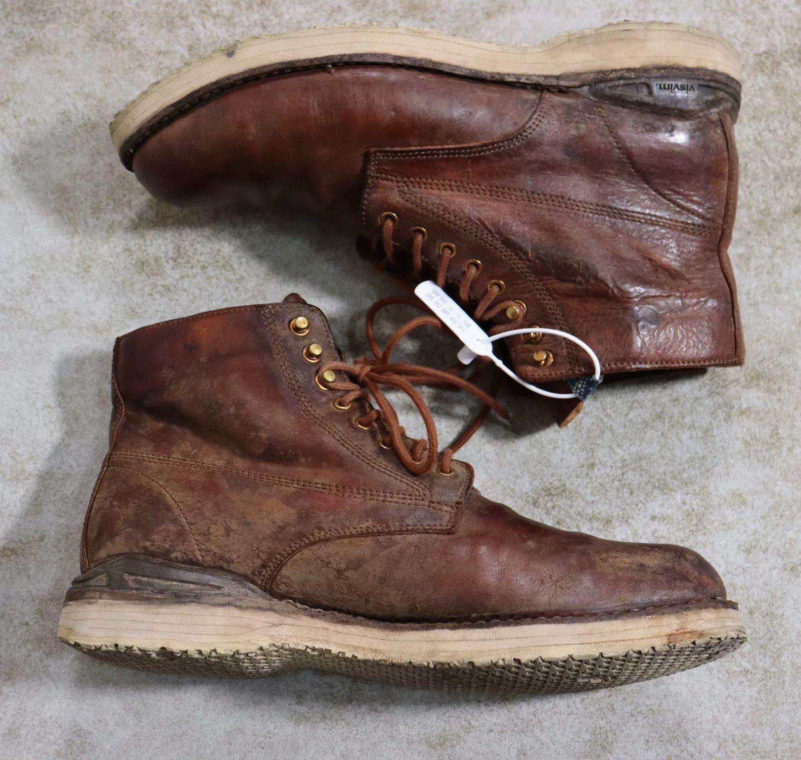 Visvim visvim virgil boots with vintage finish Size US 12 / EU 45 - 3 Thumbnail