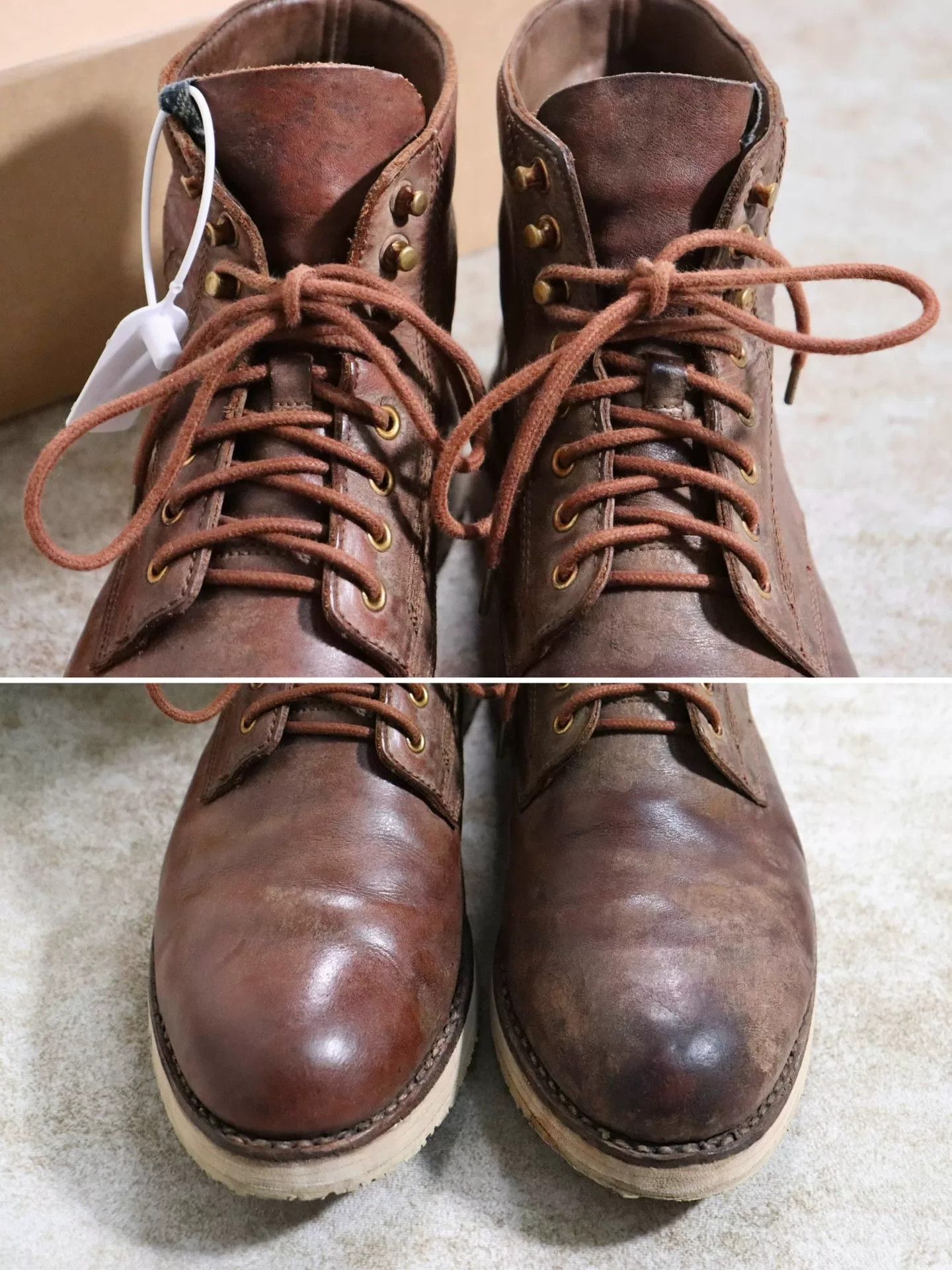 Visvim visvim virgil boots with vintage finish Size US 12 / EU 45 - 5 Thumbnail