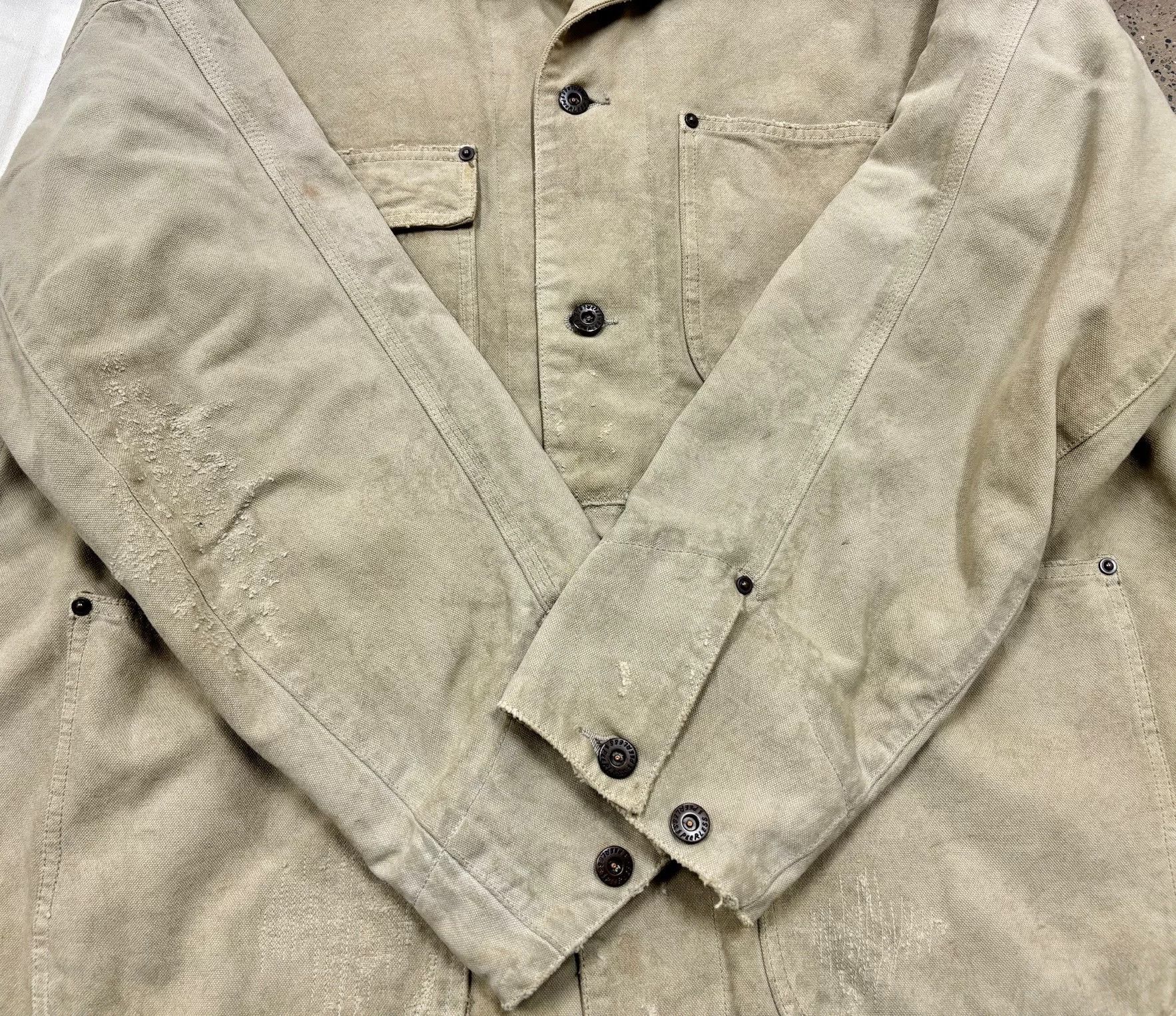 Visvim visvim macray coverall jacket in beige Size US XXL / EU 58 / 5 - 5 Thumbnail