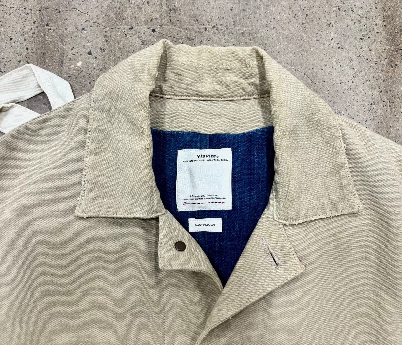 Visvim visvim macray coverall jacket in beige Size US XXL / EU 58 / 5 - 6 Thumbnail