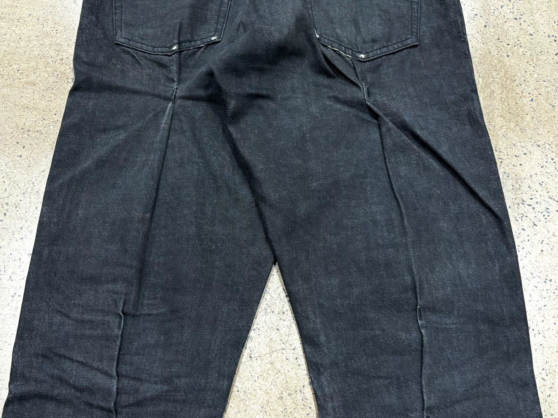 Visvim visvim journeyman black distressed denim pants Size US 31 - 8 Thumbnail