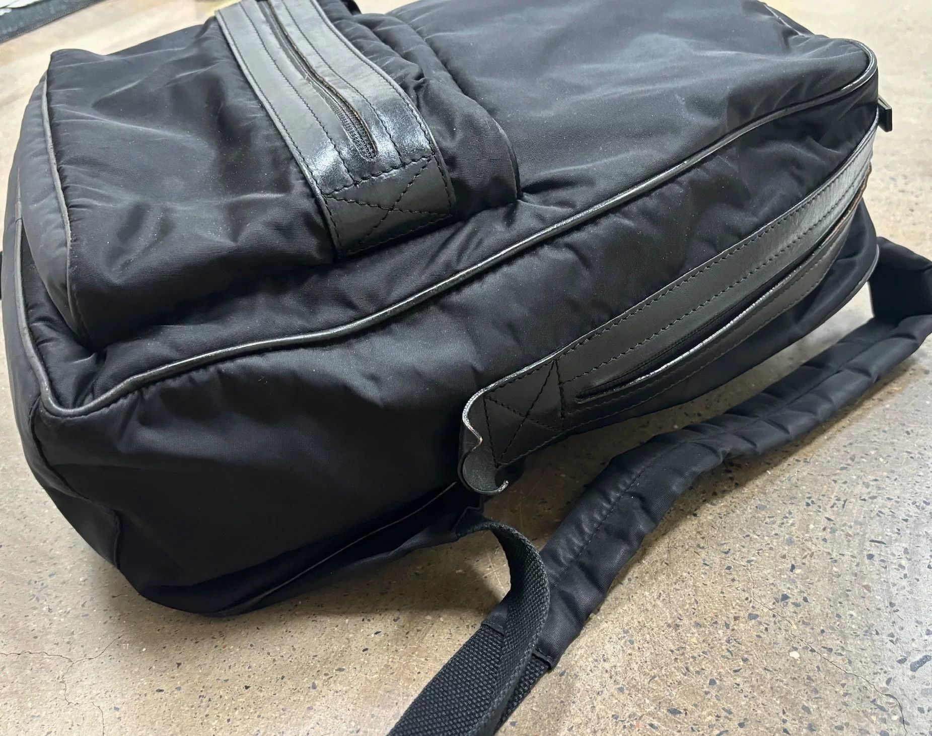 Maison Margiela Maison Margiela Leather Parachute Backpack Size ONE SIZE - 4 Thumbnail
