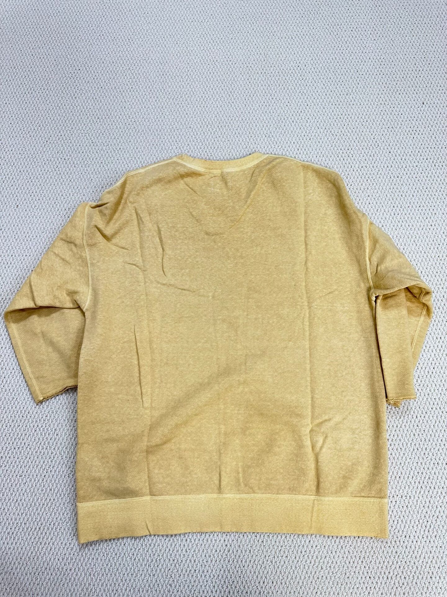 Visvim visvim rare yellow 7-sleeve sweatshirt Size US S / EU 44-46 / 1 - 4 Thumbnail