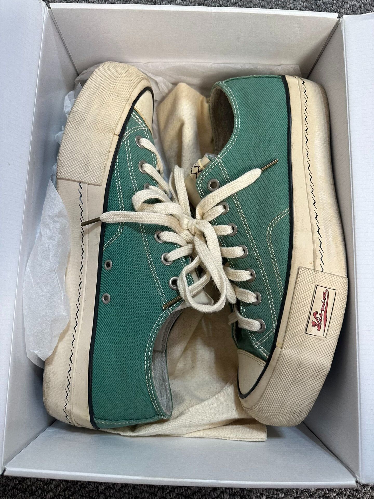 Visvim visvim Skagway Low Sneakers in Green Size US 10 / EU 43 - 2 Thumbnail