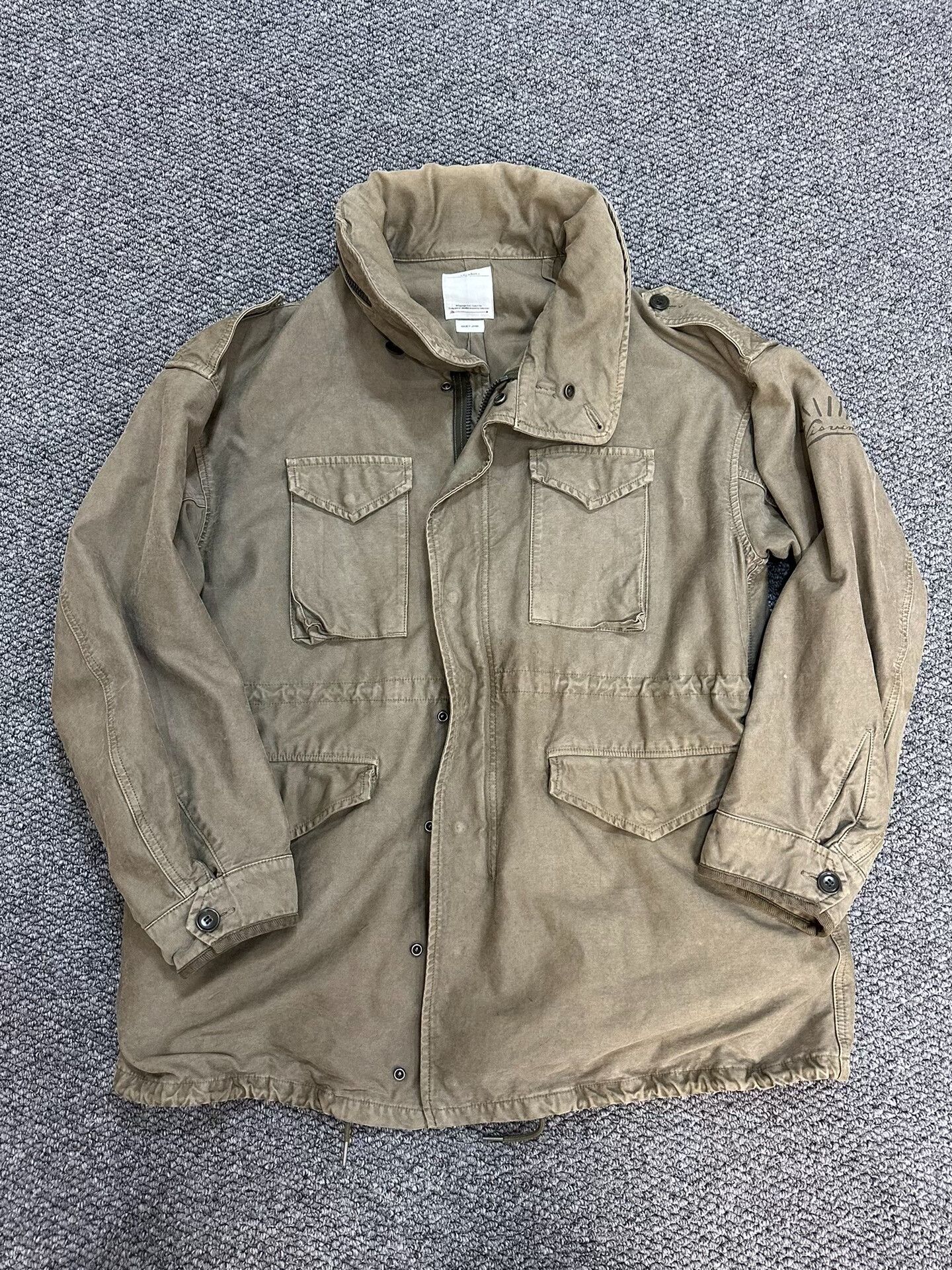 Visvim visvim 20ss damaged m65 military jacket Size US L / EU 52-54 / 3 - 2 Thumbnail
