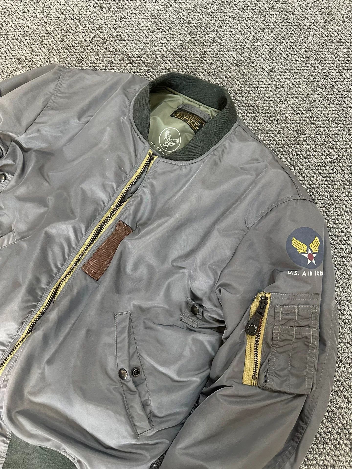 TOYS McCOY toys mccoy flight jacket in gray Size US XL / EU 56 / 4 - 6 Thumbnail