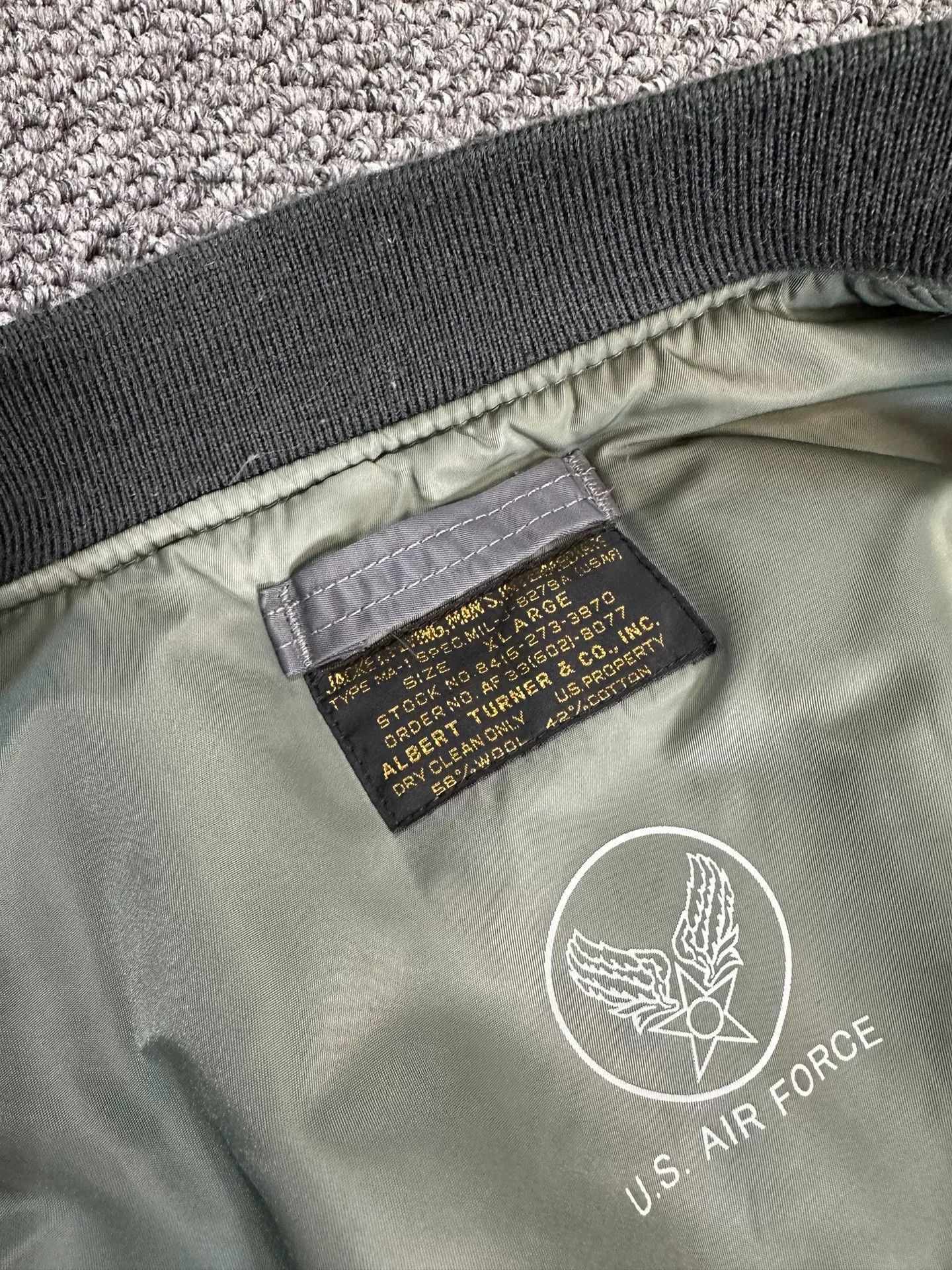 TOYS McCOY toys mccoy flight jacket in gray Size US XL / EU 56 / 4 - 3 Thumbnail