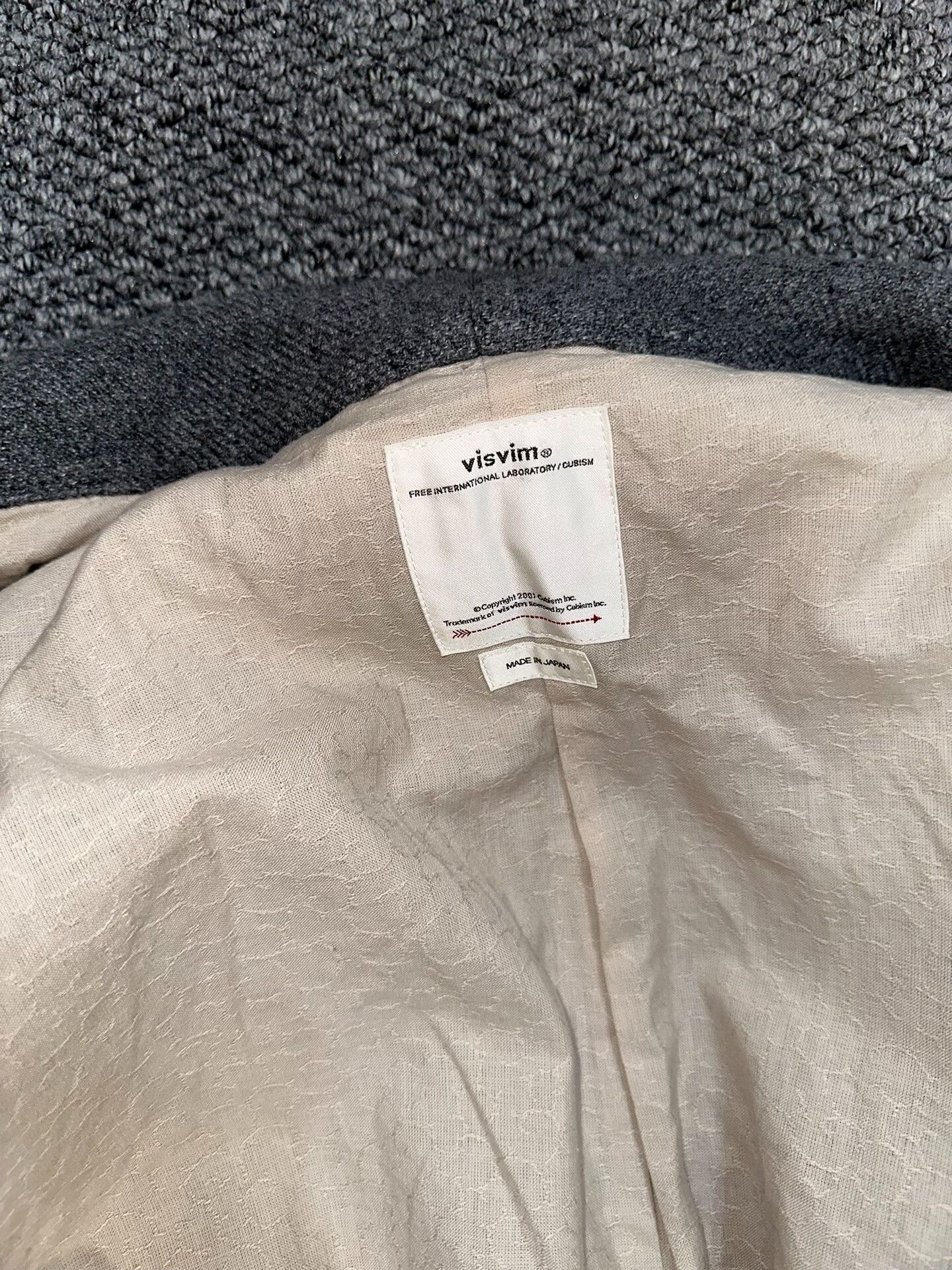 Visvim visvim wool coat with relaxed fit Size US L / EU 52-54 / 3 - 3 Thumbnail