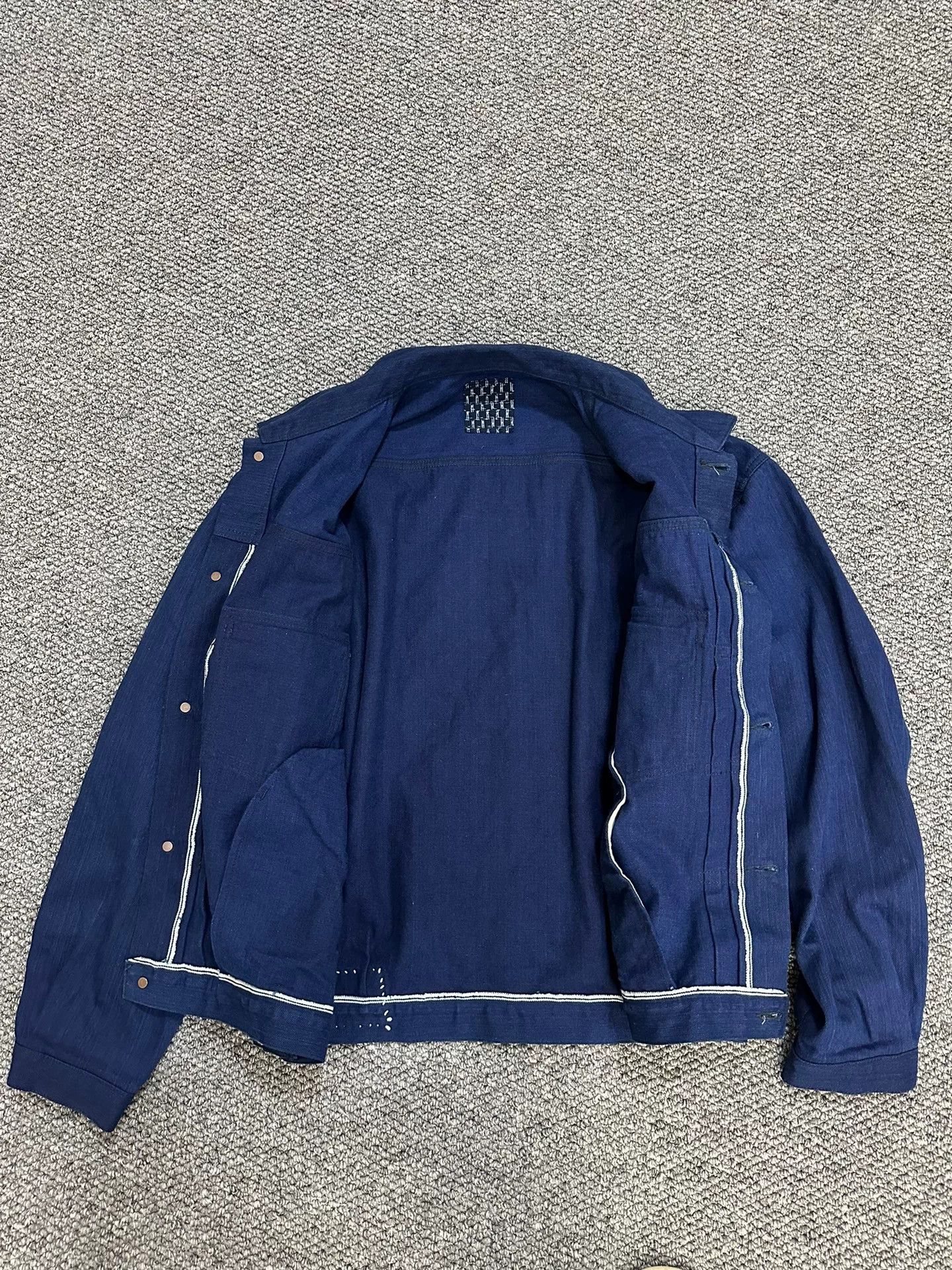 Visvim visvim natural indigo dye jacket Size US M / EU 48-50 / 2 - 4 Thumbnail