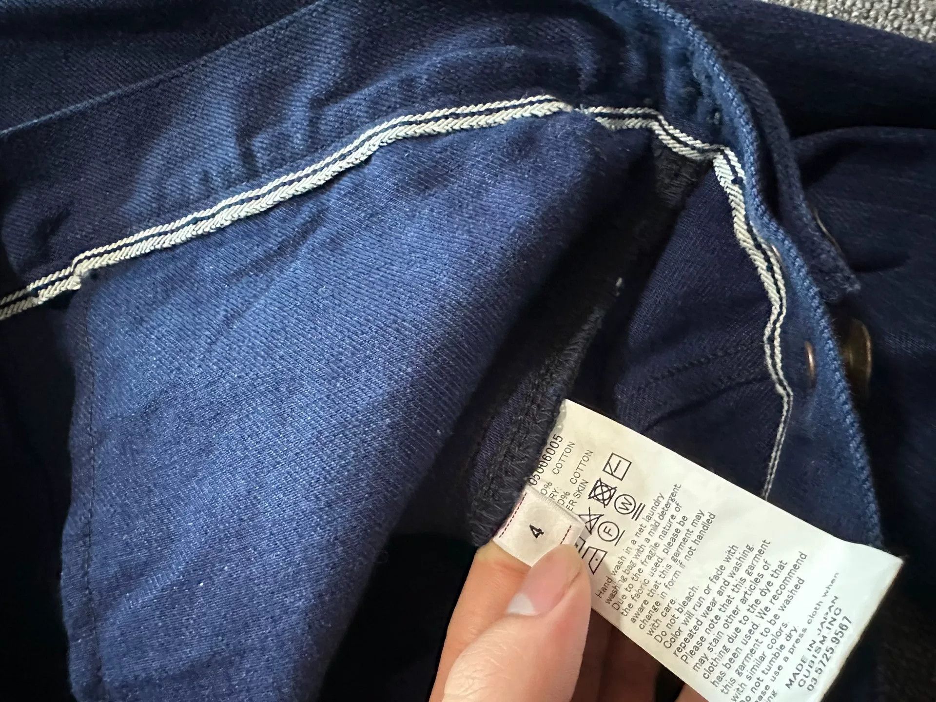 Visvim visvim natural indigo dye jacket Size US M / EU 48-50 / 2 - 5 Thumbnail