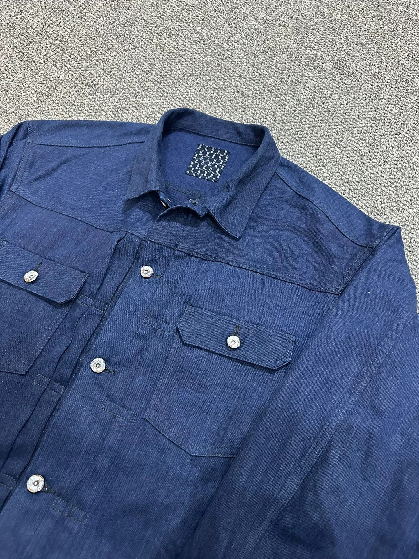 Visvim visvim natural indigo dye jacket Size US M / EU 48-50 / 2 - 2 Thumbnail