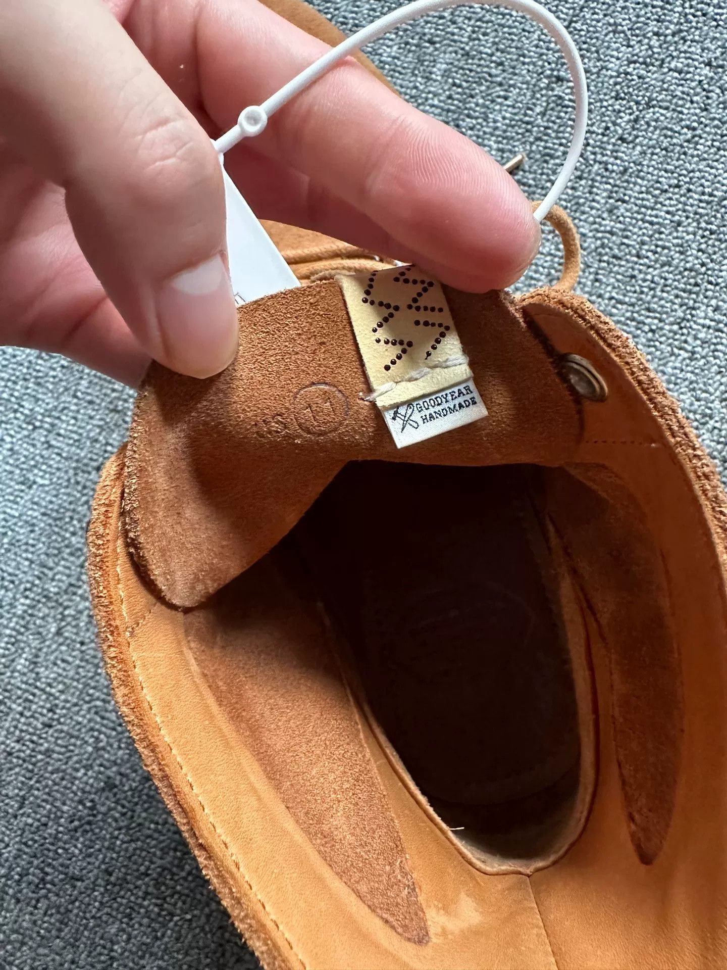 Visvim visvim Virgil boots in tan suede Size US 11 / EU 44 - 2 Thumbnail