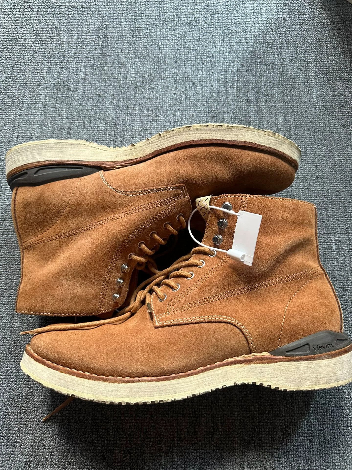 Visvim visvim Virgil boots in tan suede Size US 11 / EU 44 - 3 Thumbnail